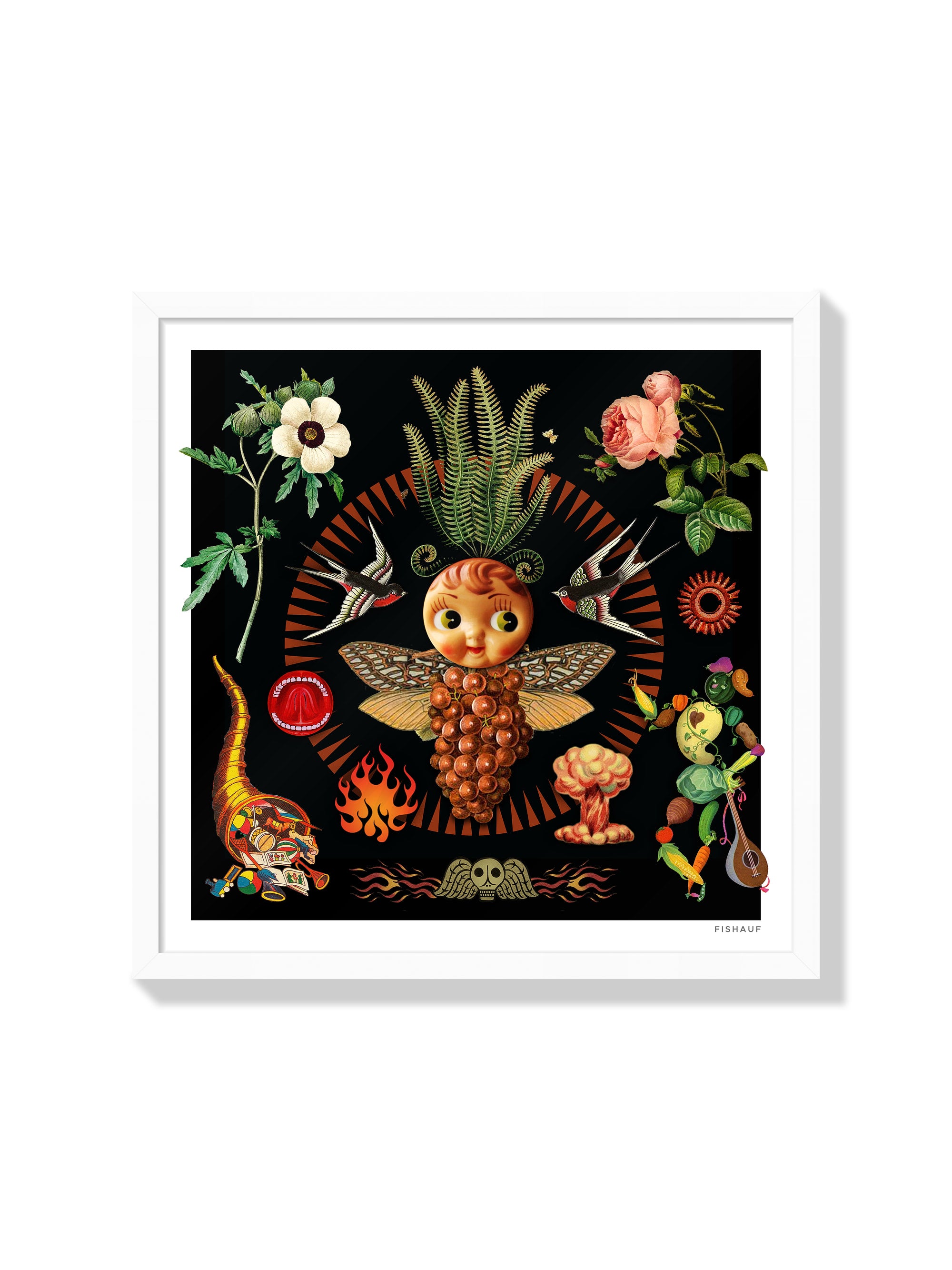 FERNS - Louis Fishauf - White Frame |frame=White Frame|