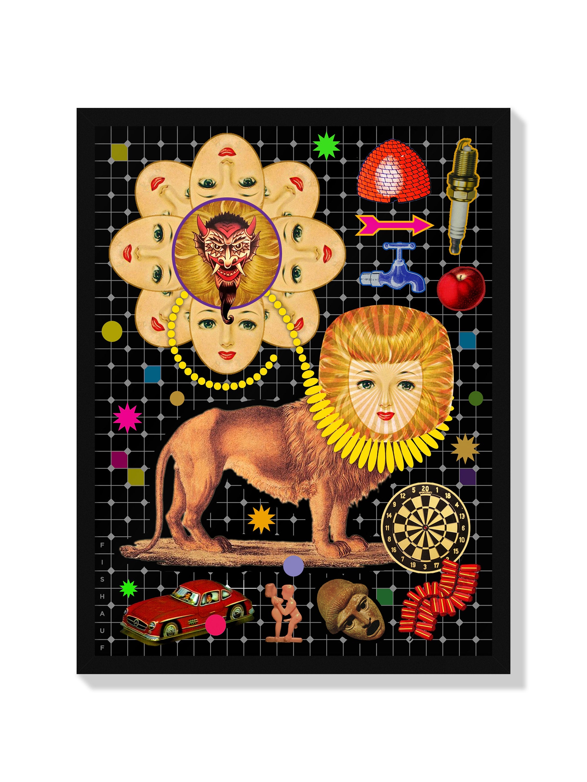 LIONESS - Louis Fishauf - Black Frame |frame=Black Frame|