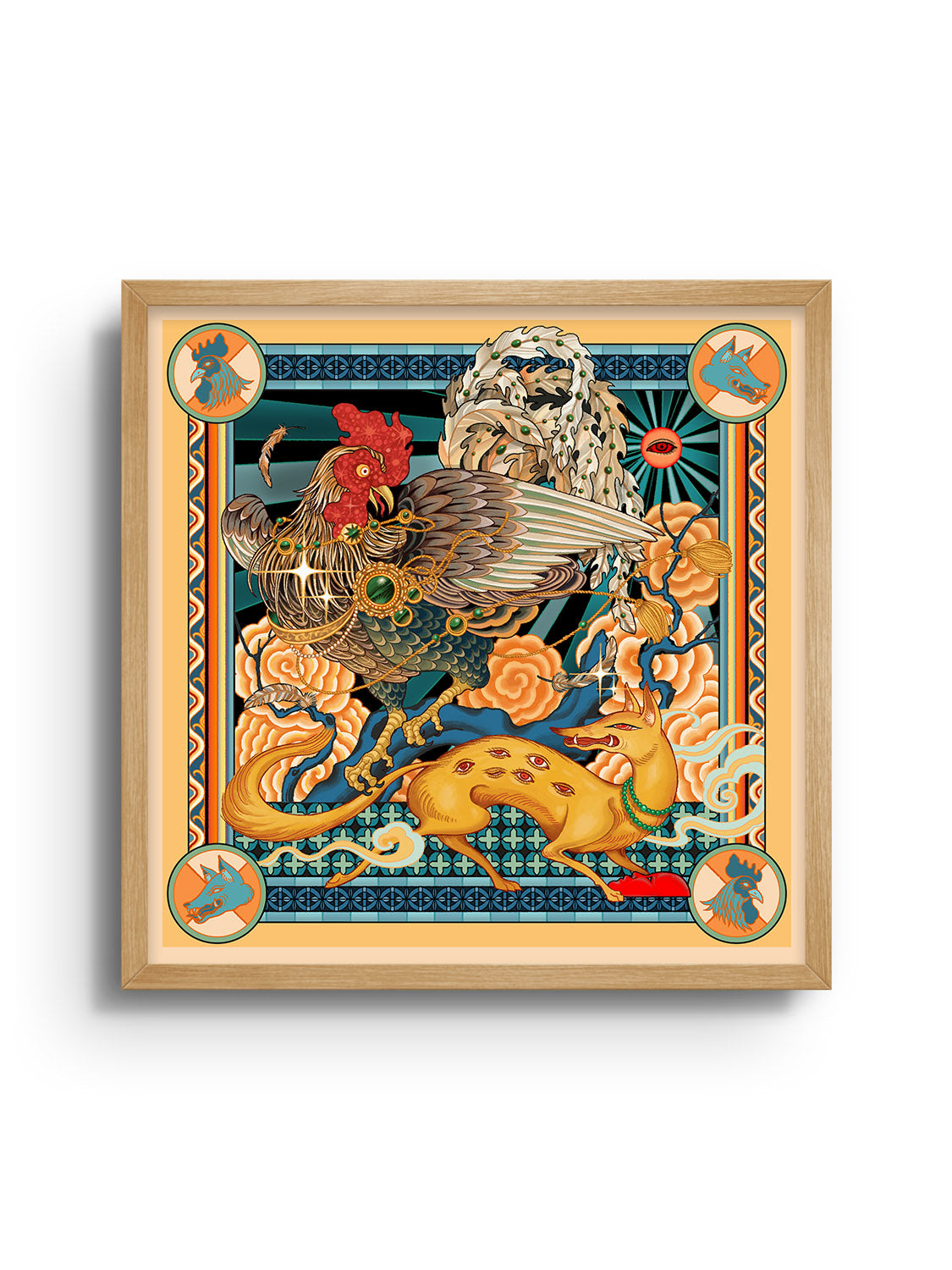 Rooster and Fox - Toma Nguyễn