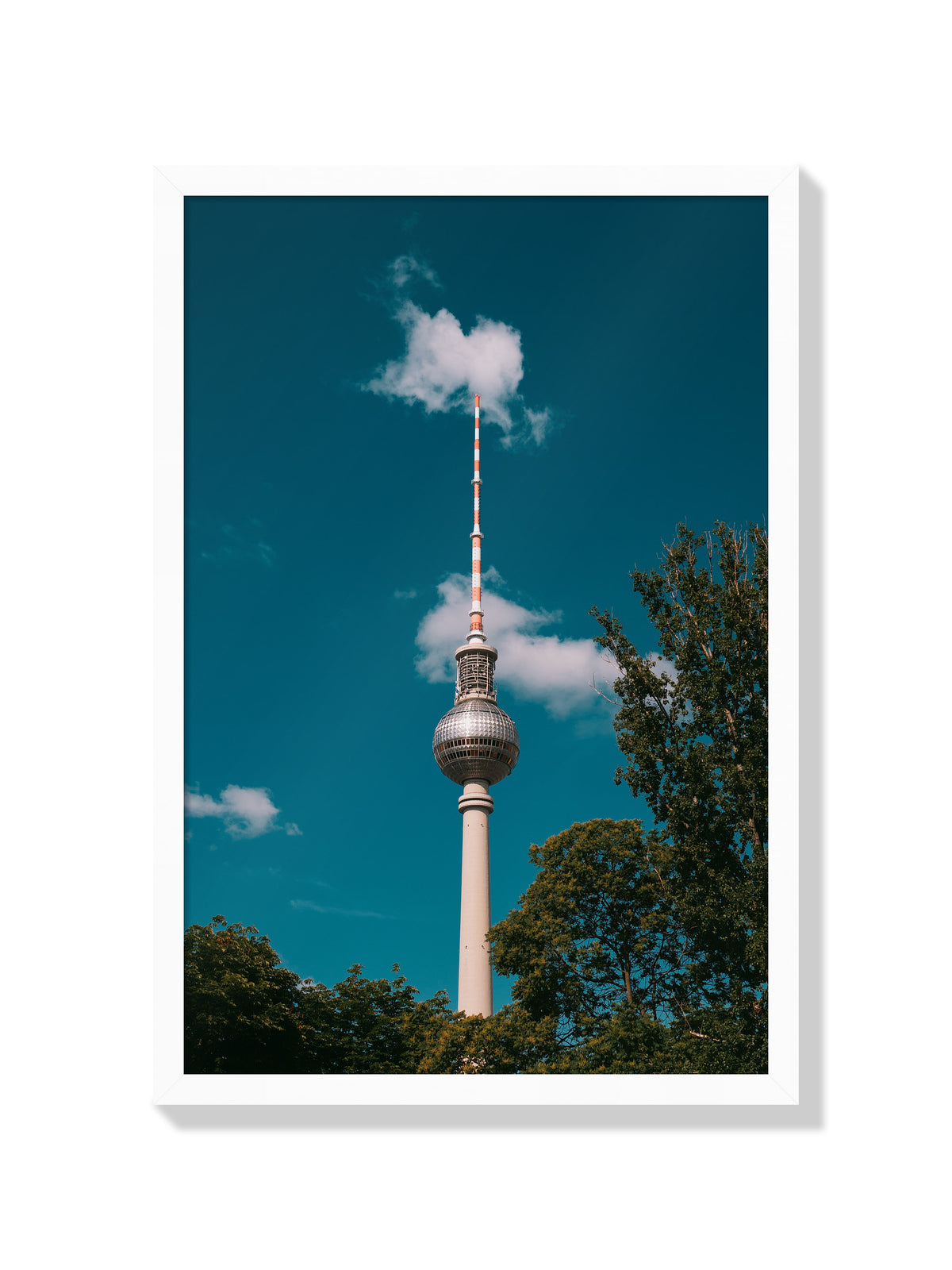 Berlin TV Tower - Jonny Gleason - White Frame |frame=White Frame|
