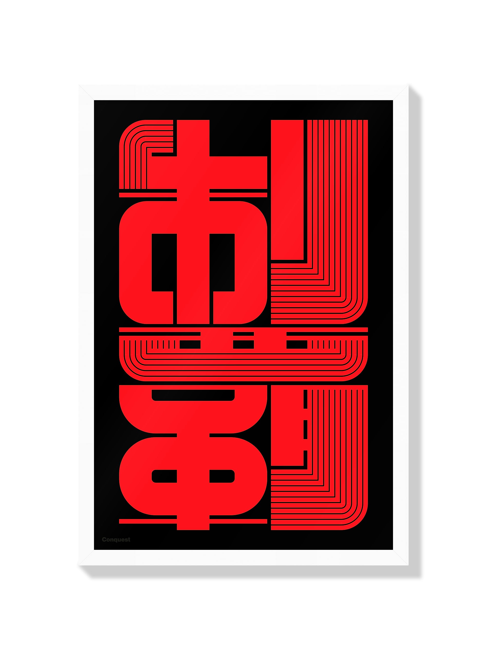 制覇#1 (Conquest) - Kenichi Minami - White Frame |frame=White Frame|