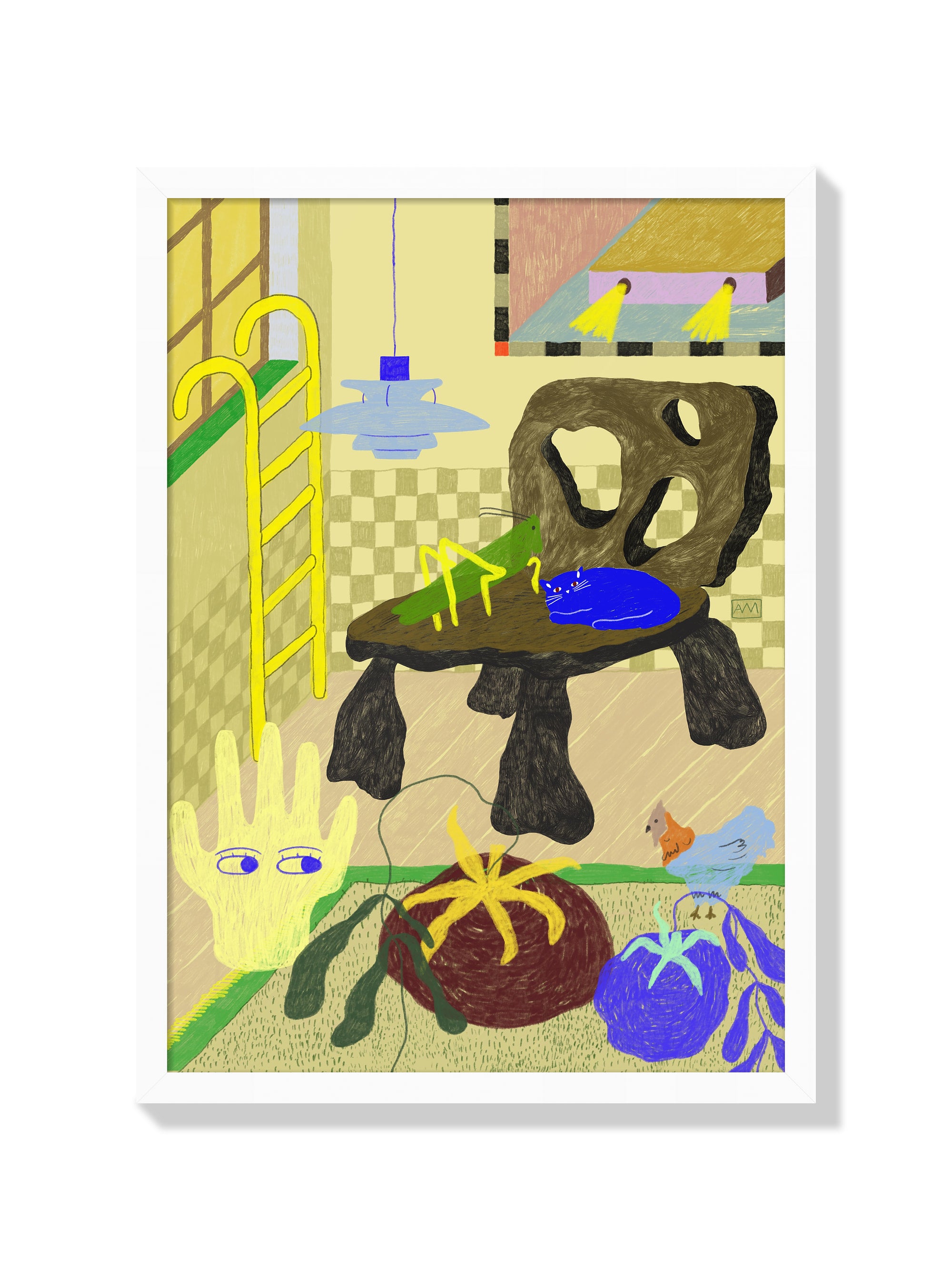 TODAY'S GUESTS - projekt AM - White Frame |frame=White Frame|