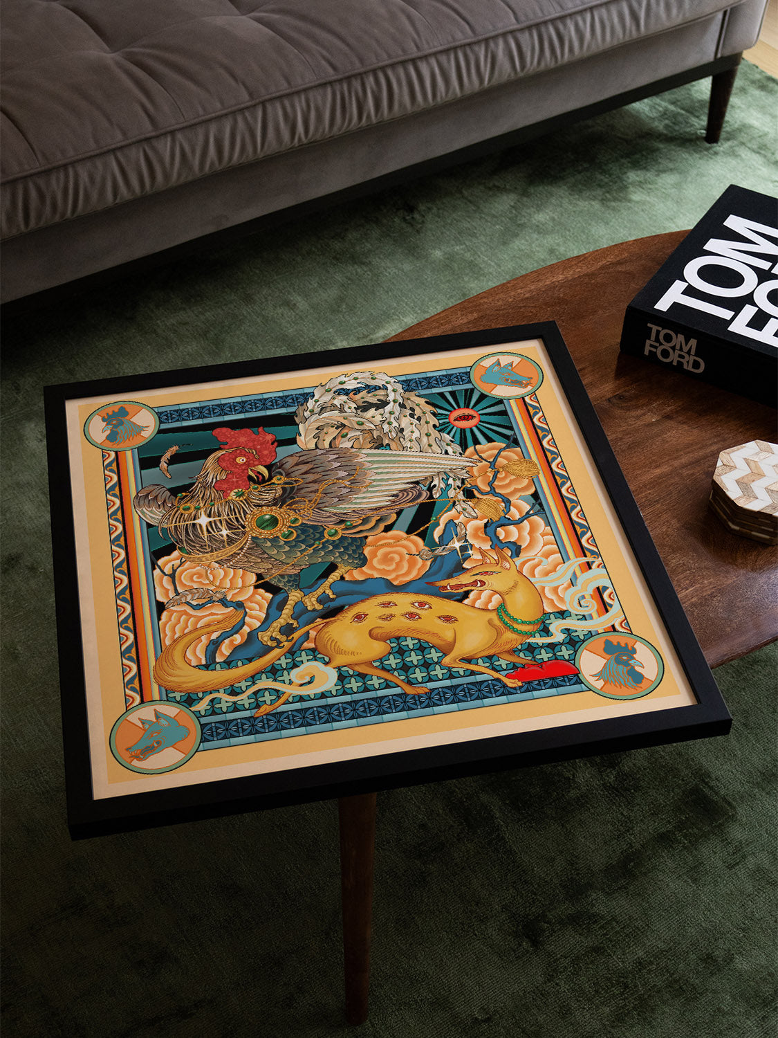 Rooster and Fox - Toma Nguyễn