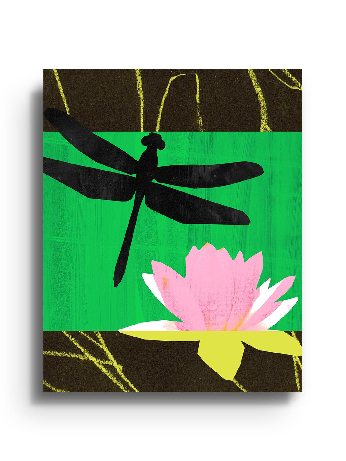 Dragonfly and Lotus - Sian Roper