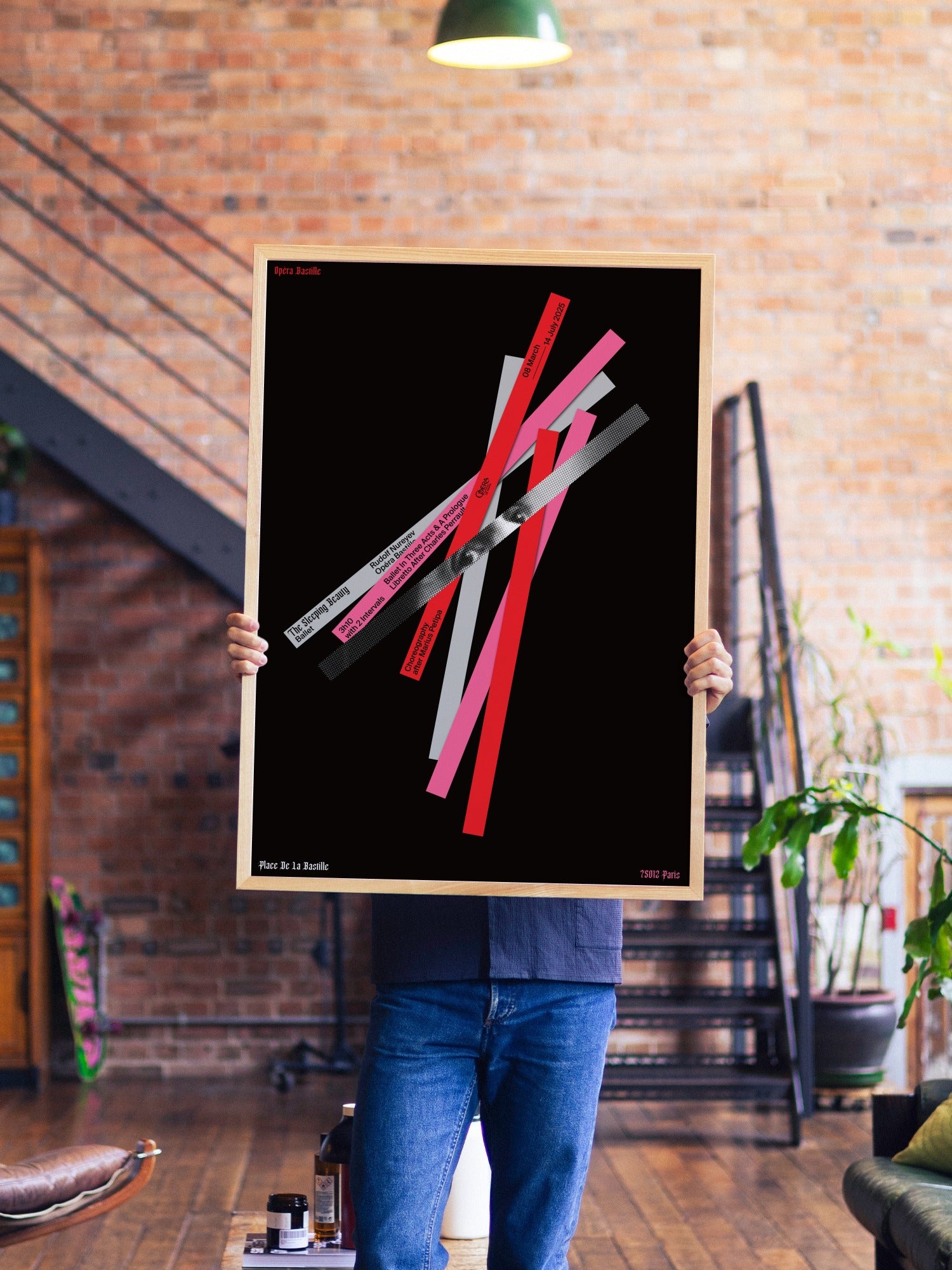 The Sleeping Beauty - Anastasia Temirkhan - A1 - Natural Wood Frame |type=lifestyle|