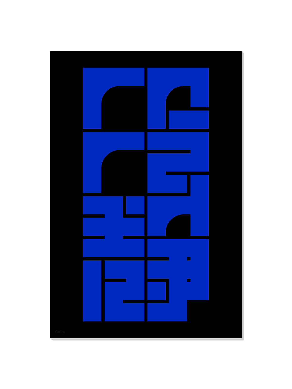冷静#1 (Calm) - Kenichi Minami - Unframed |frame=Unframed|