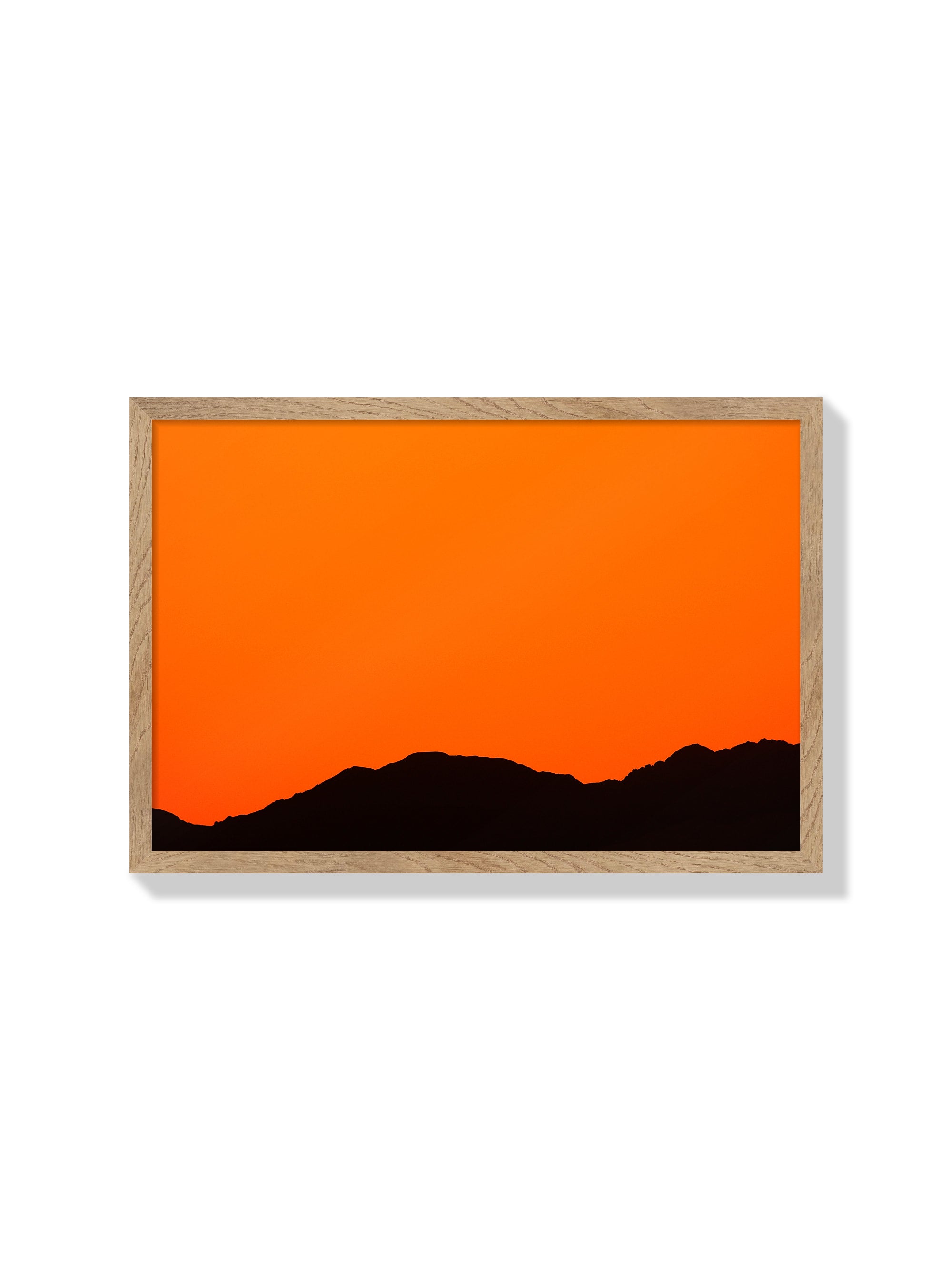 Sunset over the Mountains of Eilat I - Tal Paz-Fridman - Natural Frame |frame=Natural Frame|