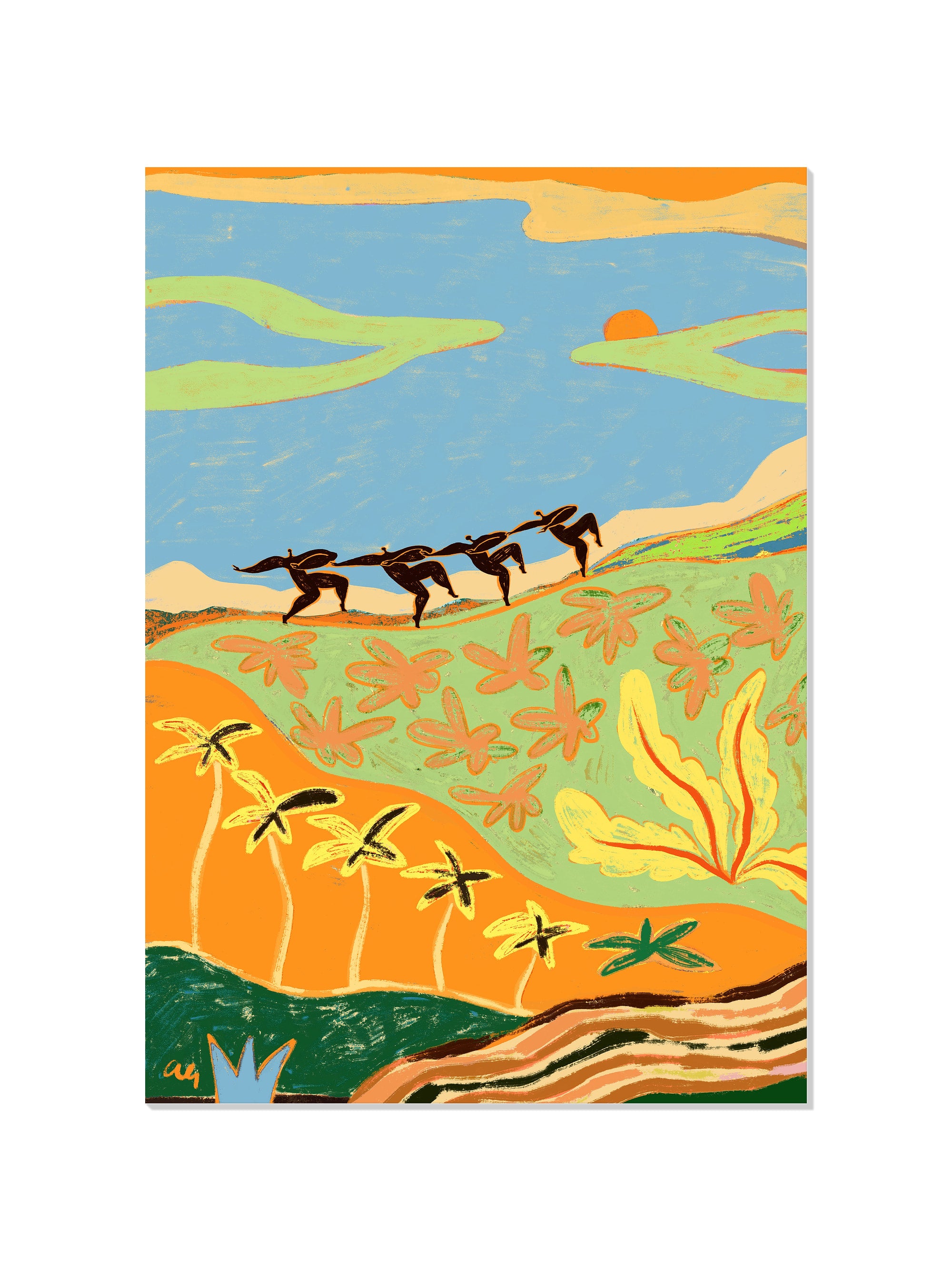 Shared Rhythm - Arty Guava - Unframed |frame=Unframed|