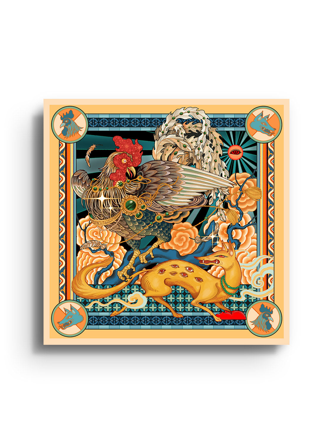 Rooster and Fox - Toma Nguyễn