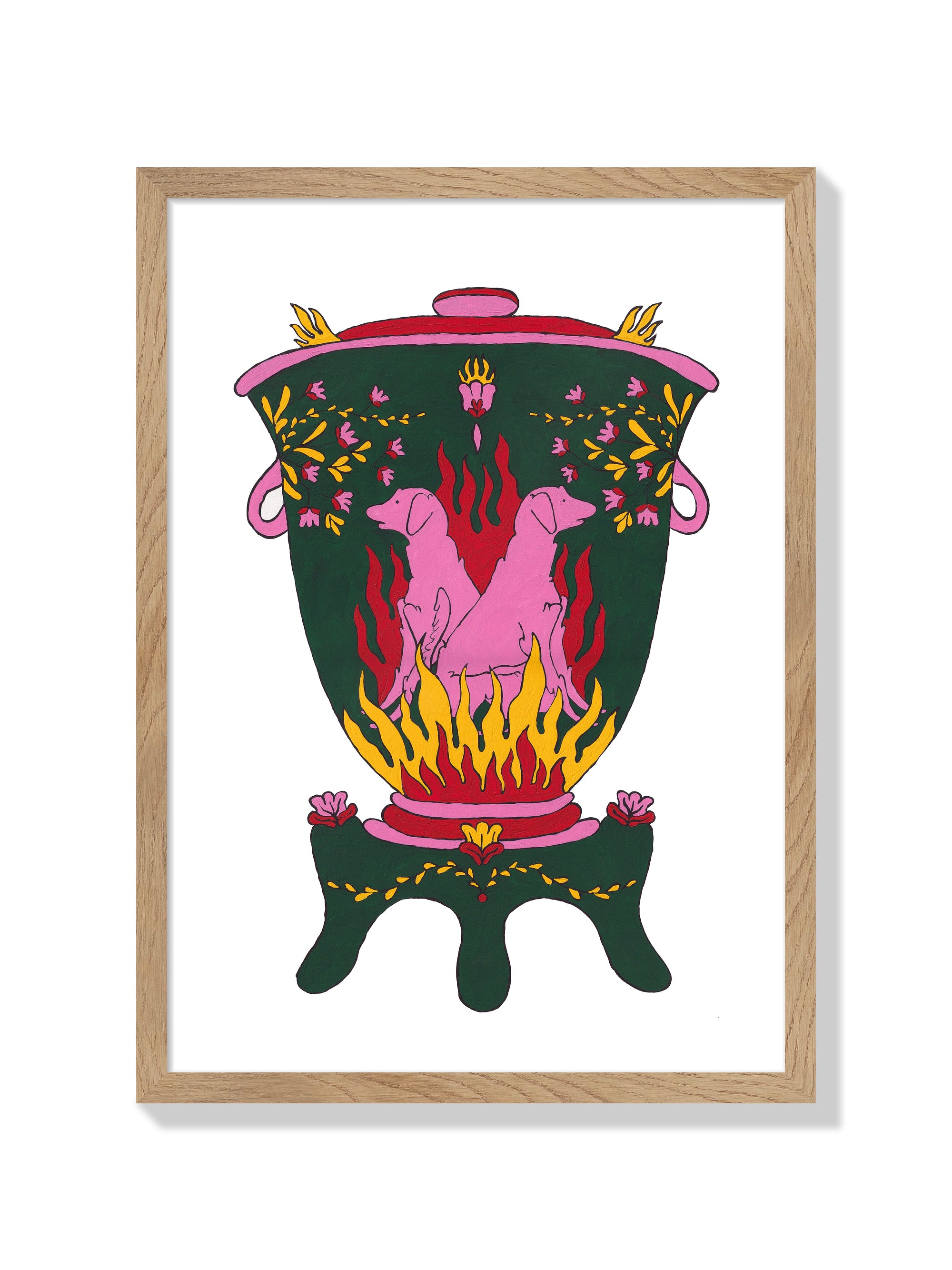Guardians of the Flame - Maria Barrera - Natural Frame |frame=Natural Frame|