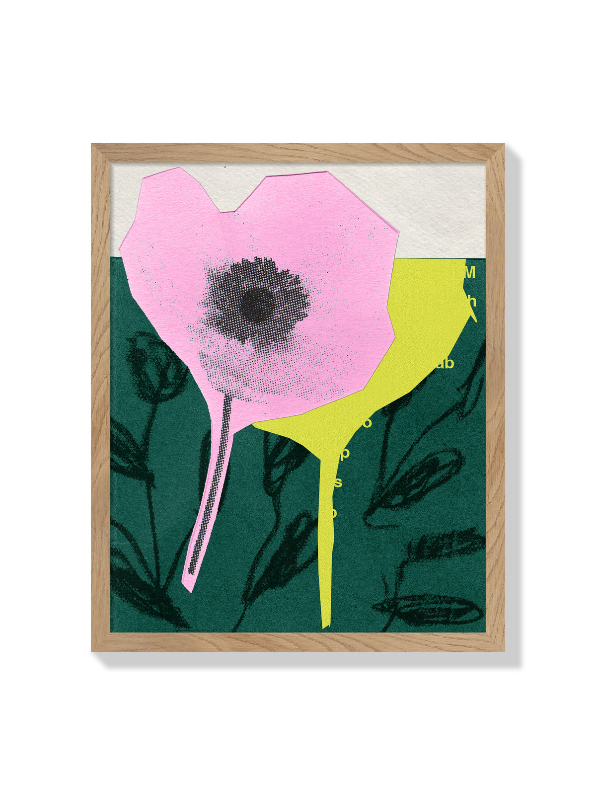 Anemone Flower - Sian Roper - Natural Frame |frame=Natural Frame|