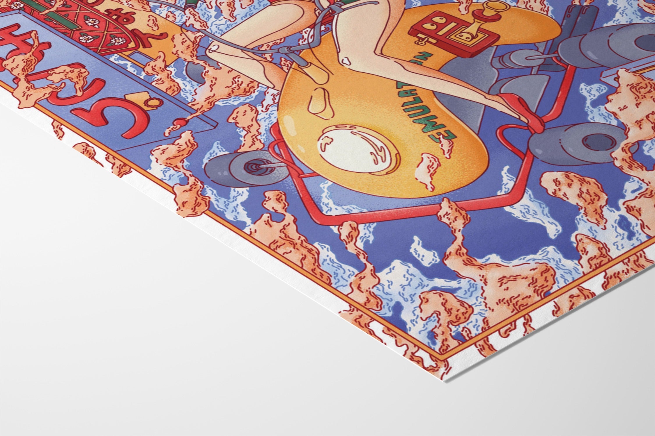 96mph - Laurenleely - Fine Art Paper 200gsm |frame=Fine Art Paper 200gsm|