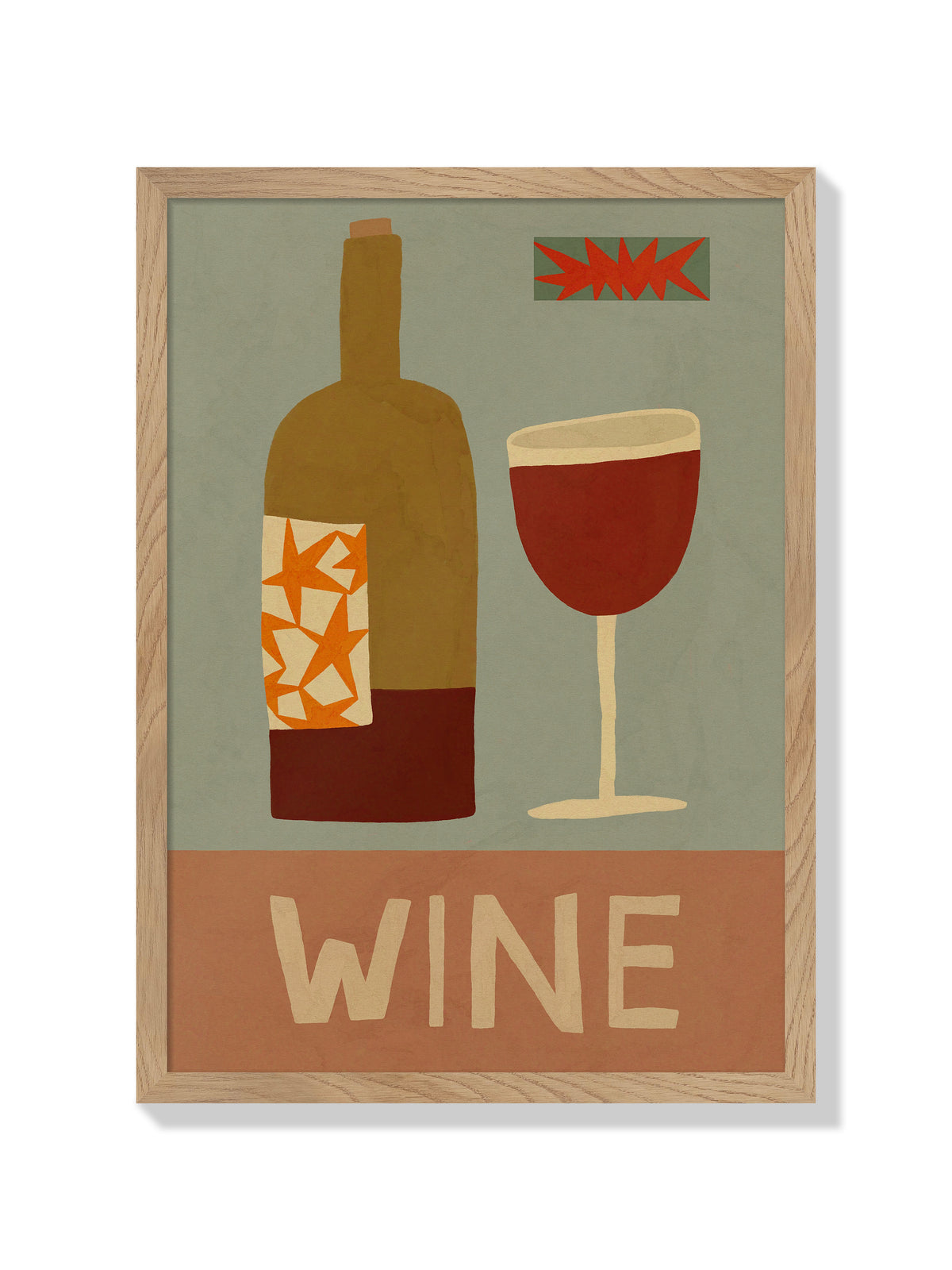 Wine - Sophie Deller - Natural Frame |frame=Natural Frame|