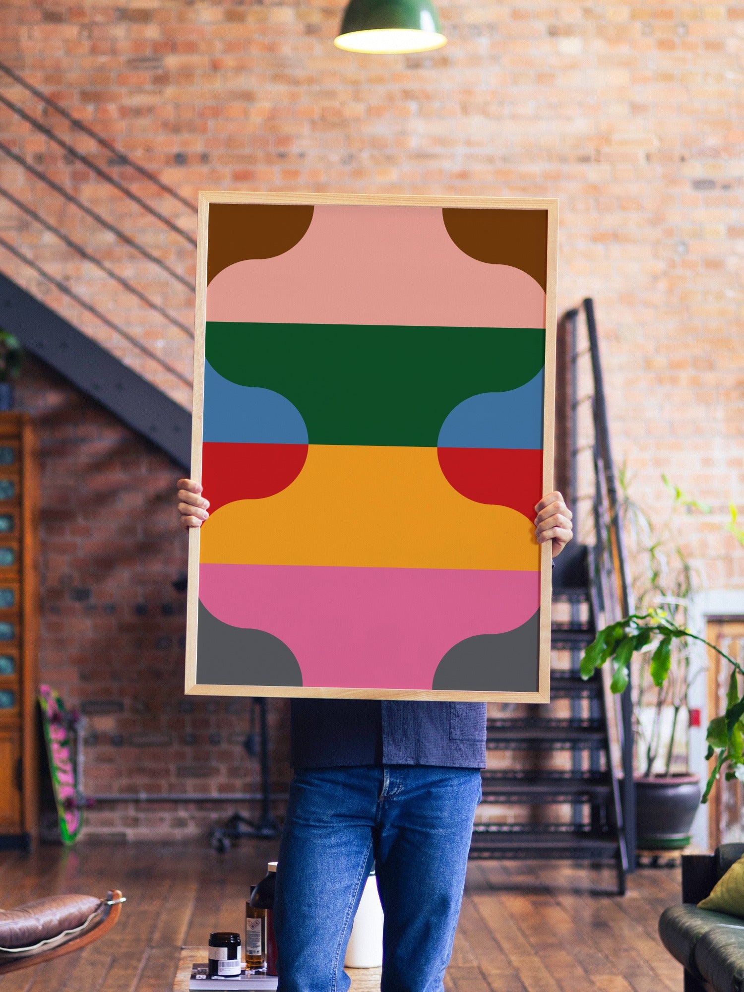 Between - Linus Lohoff - A1 - Natural Wood Frame |frame=A1 - Natural Wood Frame| |type=lifestyle|