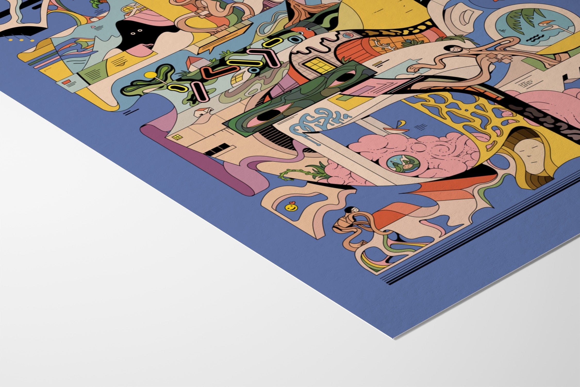 Egg Yolk Empress of the Human Colony - Ori Toor - Fine Art Paper 200gsm |frame=Fine Art Paper 200gsm|