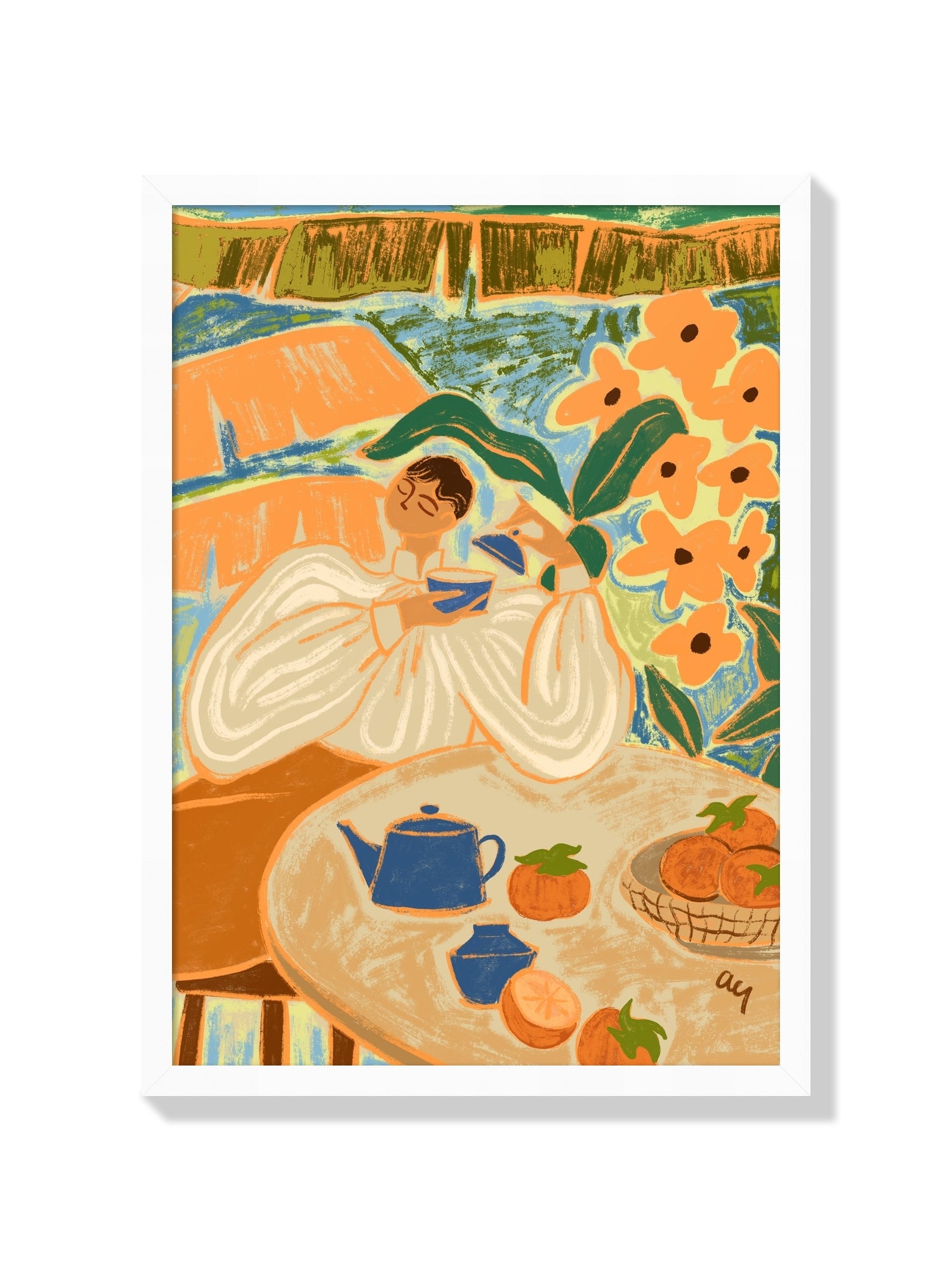 First Breath - Arty Guava - White Frame |frame=White Frame|