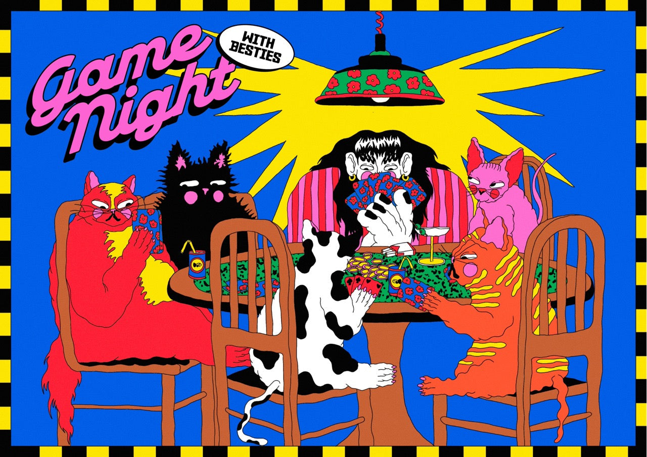 GAME NIGHT WITH BESTIES - Justine Jossart