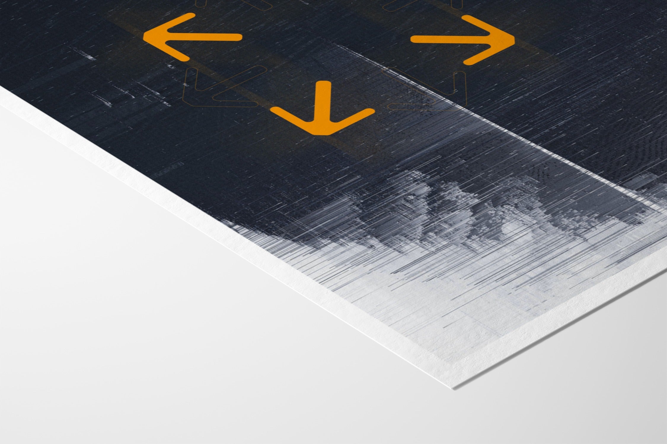 Glitch 25.217 - Wander - Aaron Borchardt - Fine Art Paper 200gsm |frame=Fine Art Paper 200gsm|