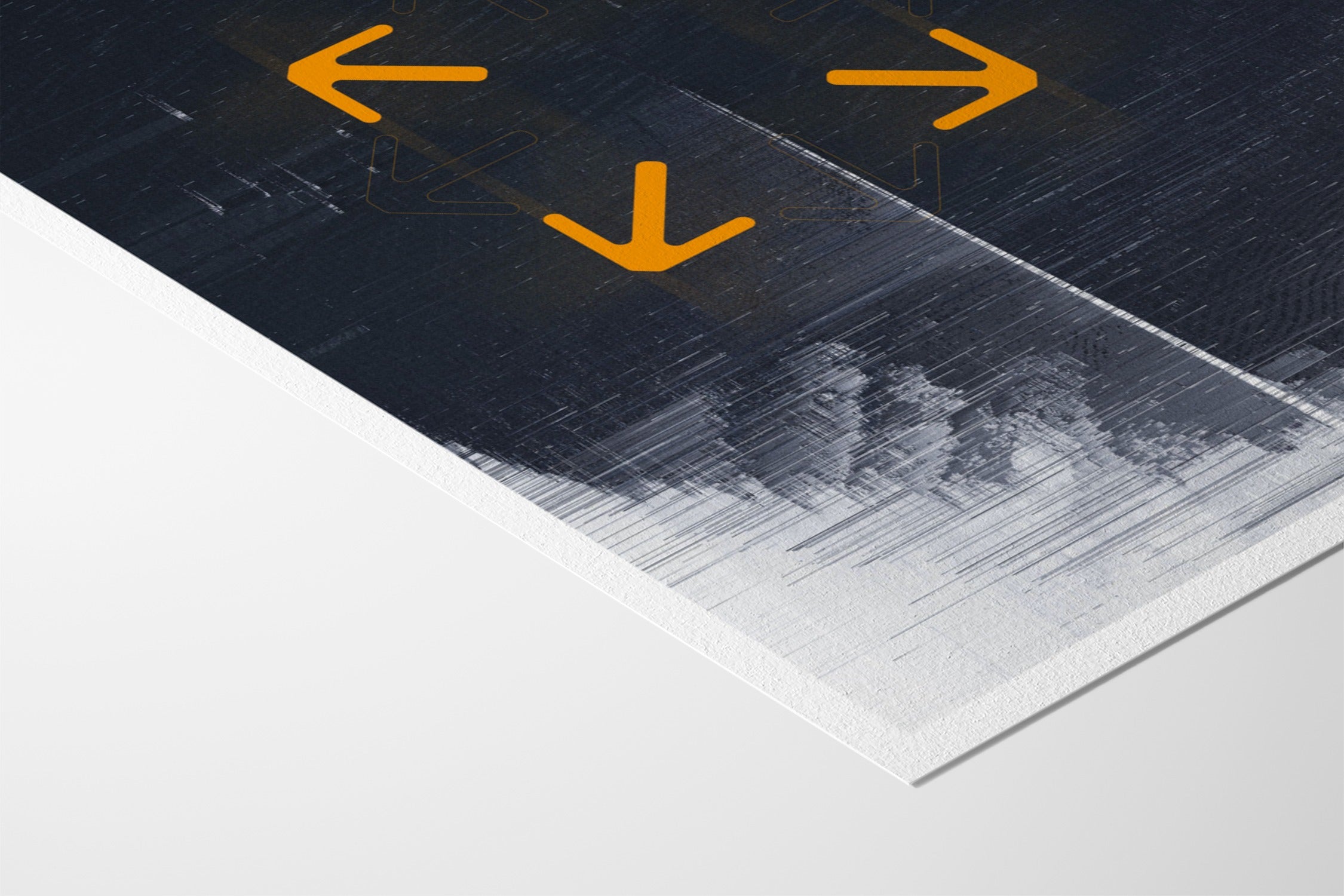 Glitch 25.217 - Wander - Aaron Borchardt - Hahnemuhle German Etching 310gsm |frame=Hahnemuhle German Etching 310gsm|