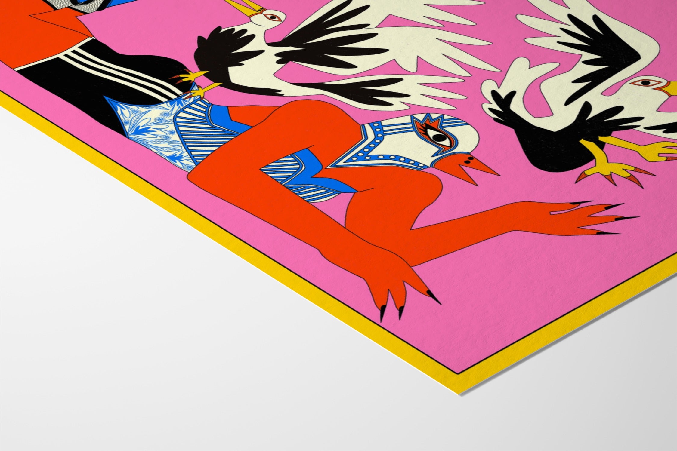 Les Oiseaux - Petrouchkaka - Fine Art Paper 200gsm |frame=Fine Art Paper 200gsm|