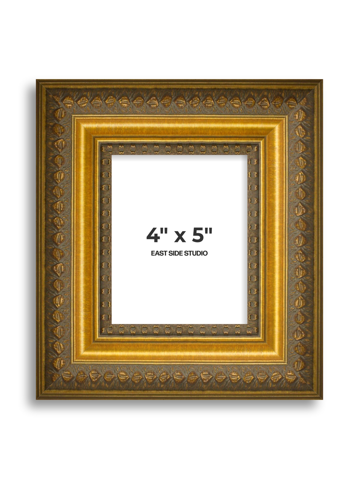 Arabesque Gold 4" x 5" picture frame
