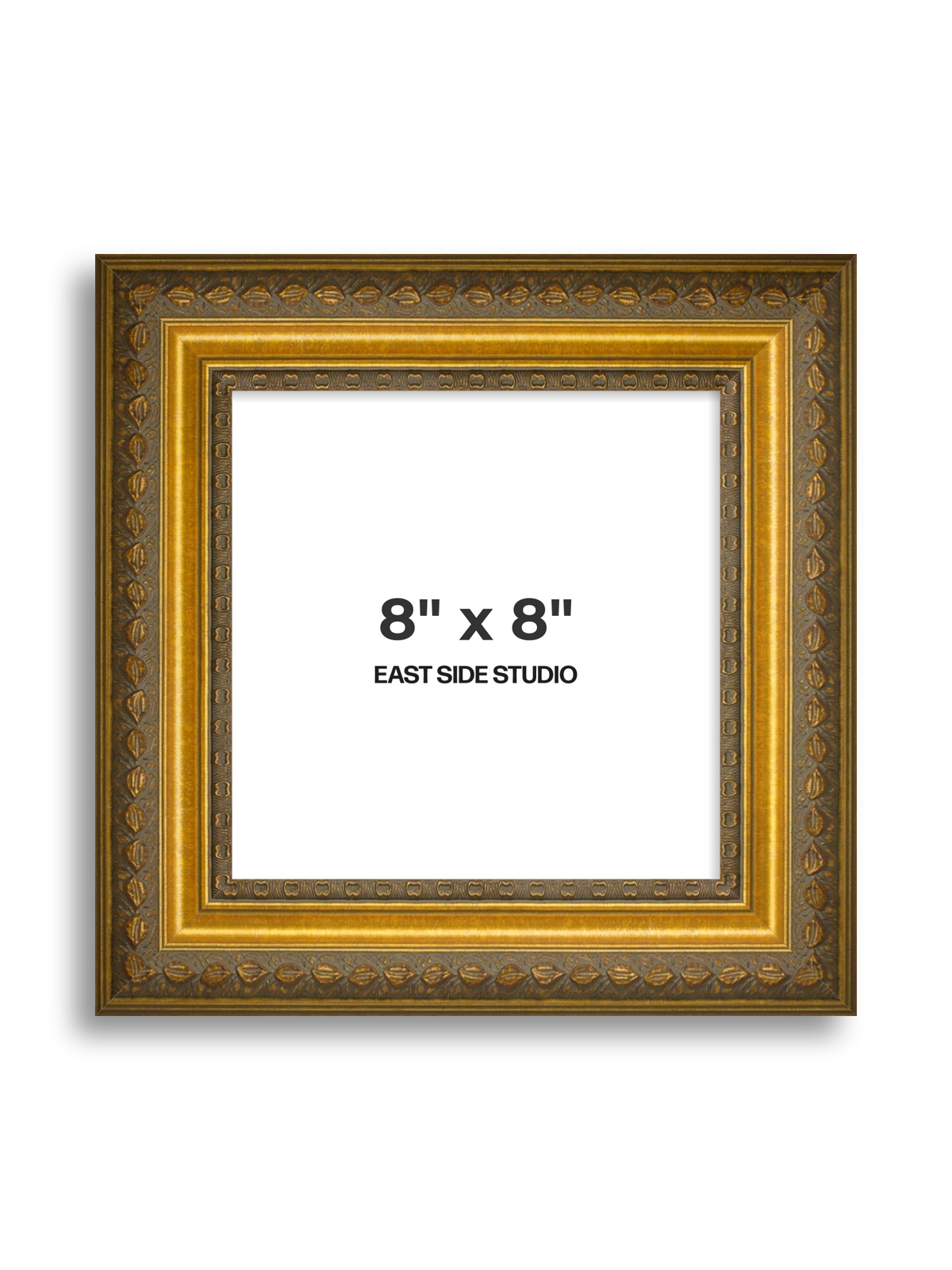 Arabesque Gold 8" x 8" picture frame