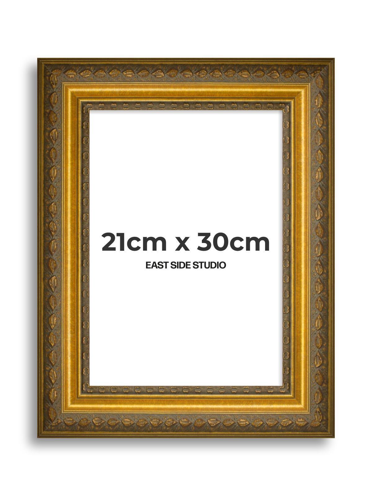 Arabesque Gold 21cm x 30cm picture frame