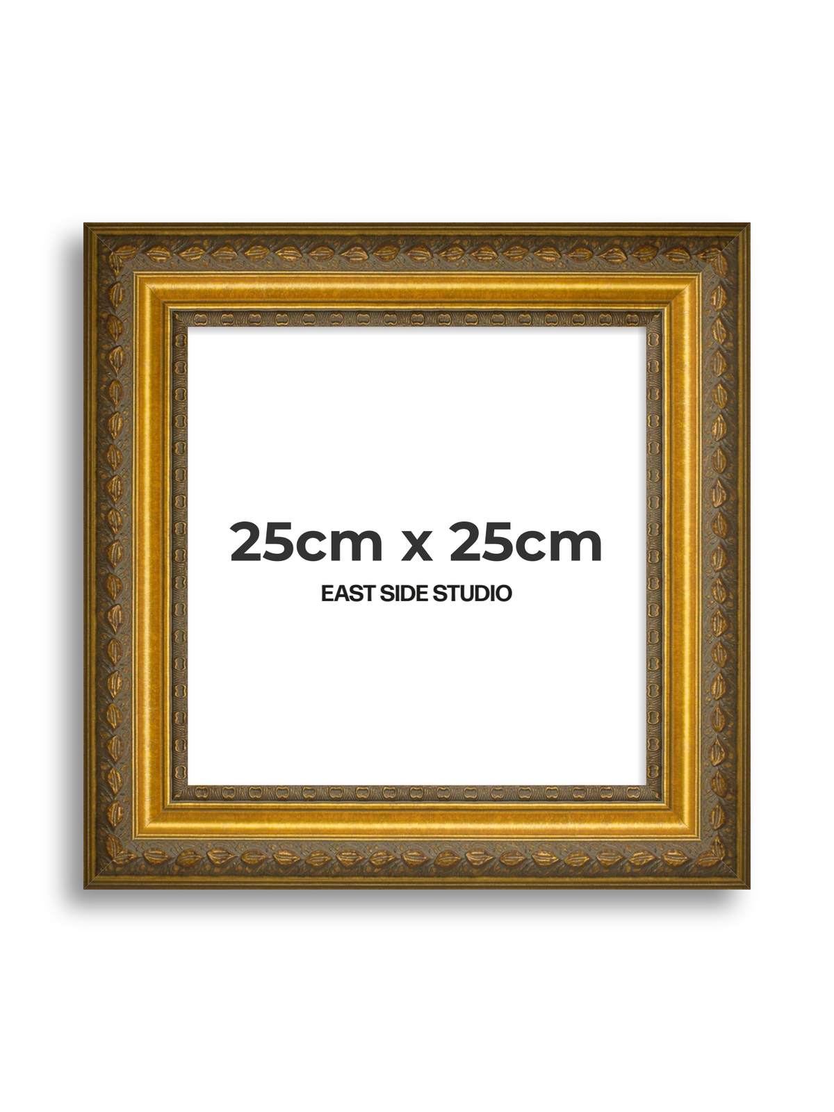 Arabesque Gold 25cm x 25cm picture frame