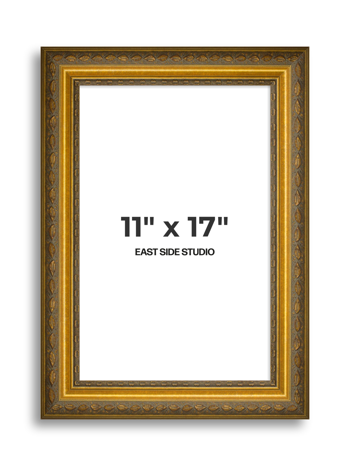Arabesque Gold 11" x 17" picture frame