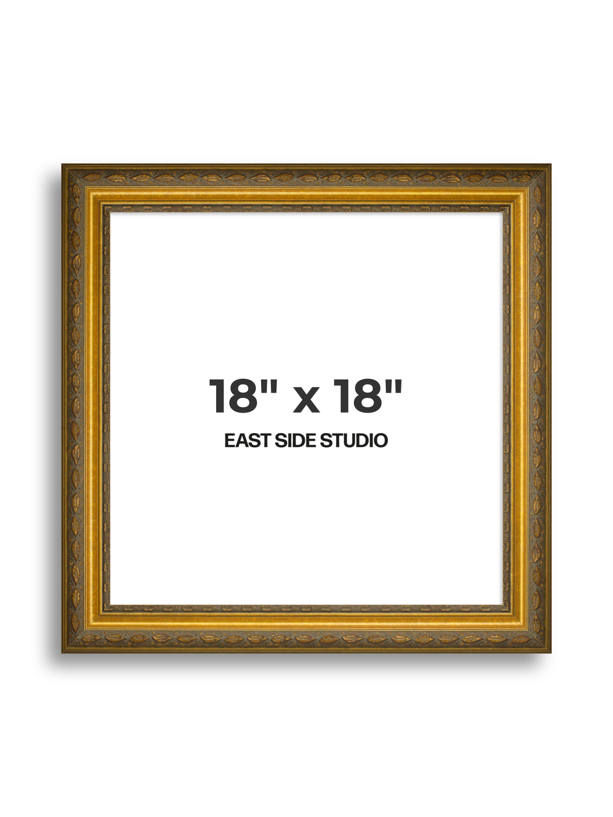 Arabesque Gold 18" x 18" picture frame