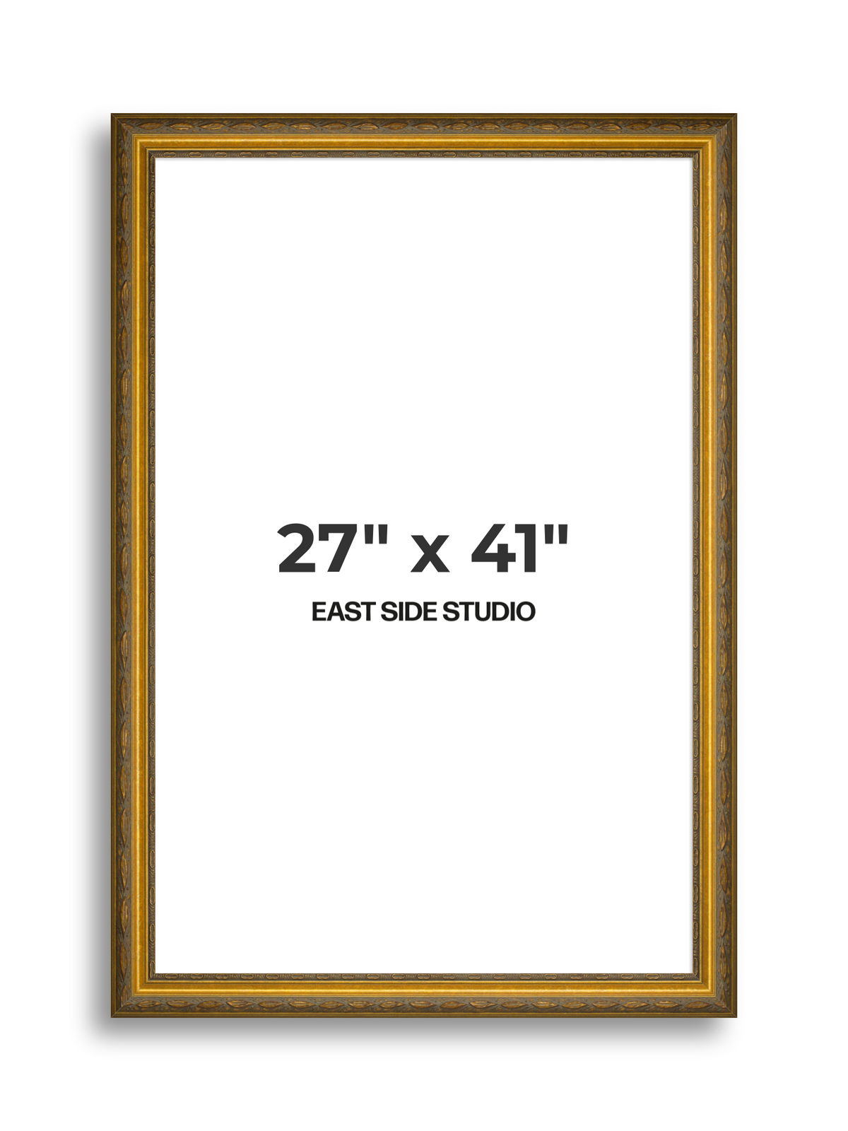 Arabesque Gold 27" x 41" picture frame
