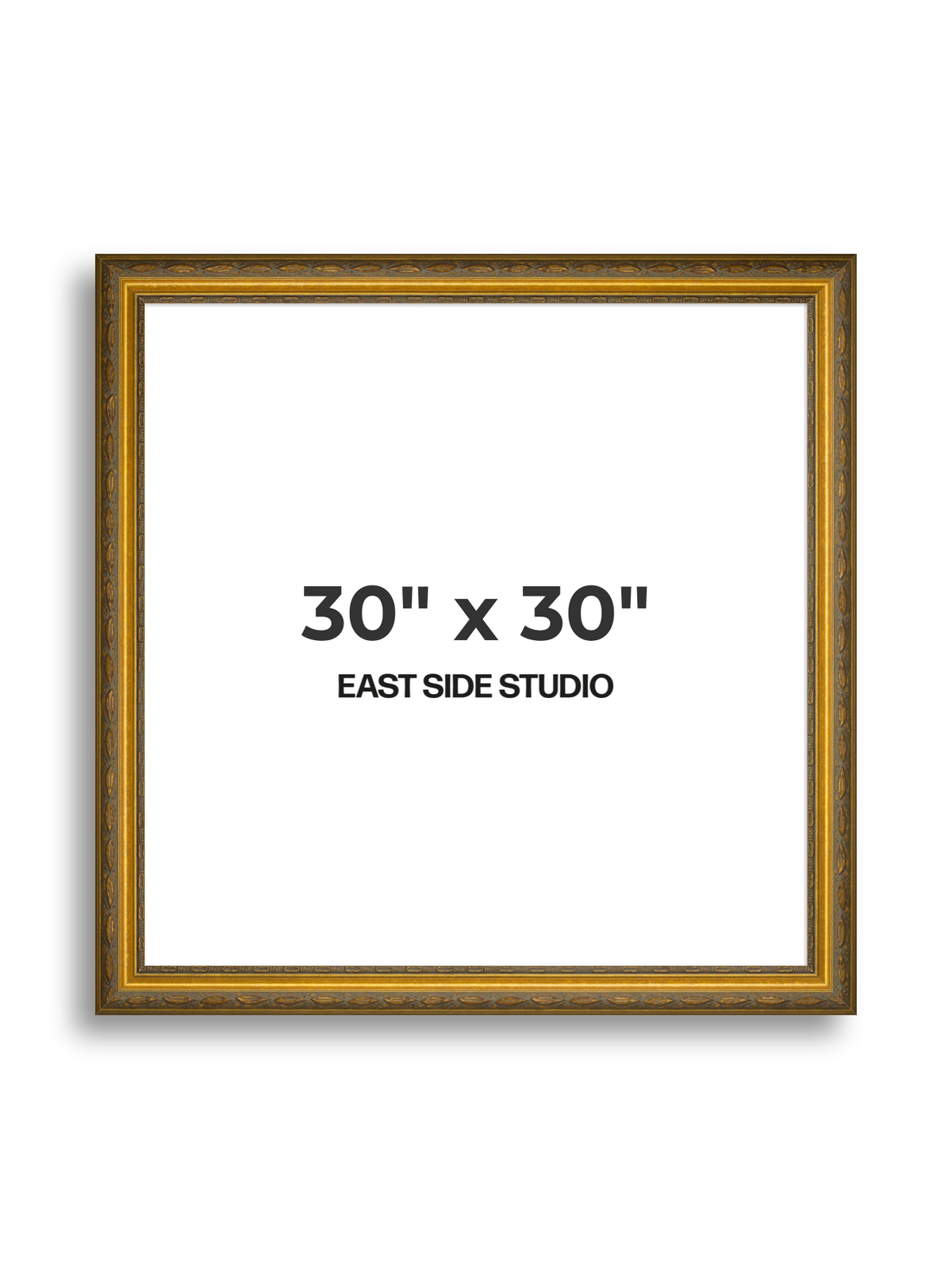 Arabesque Gold 30" x 30" picture frame