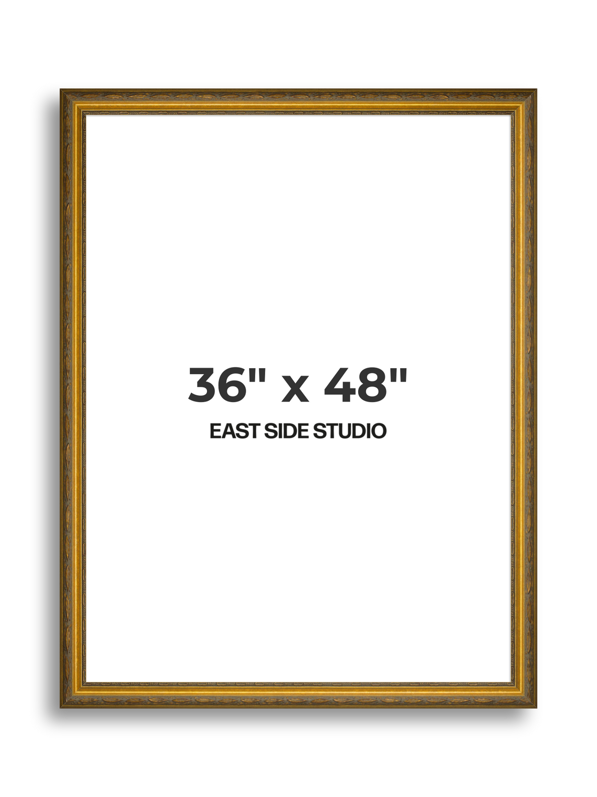 Arabesque Gold 36" x 48" picture frame