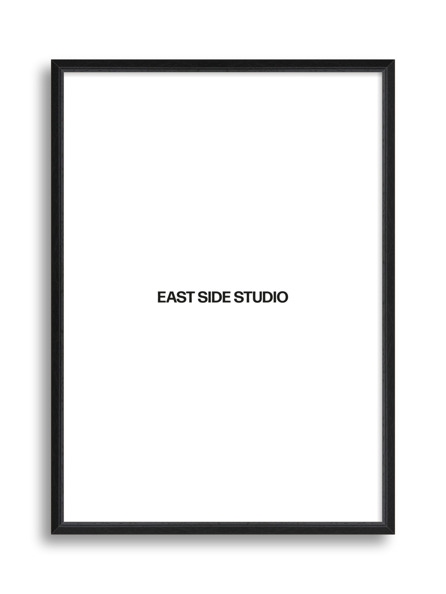 Black Grain - Step picture frame