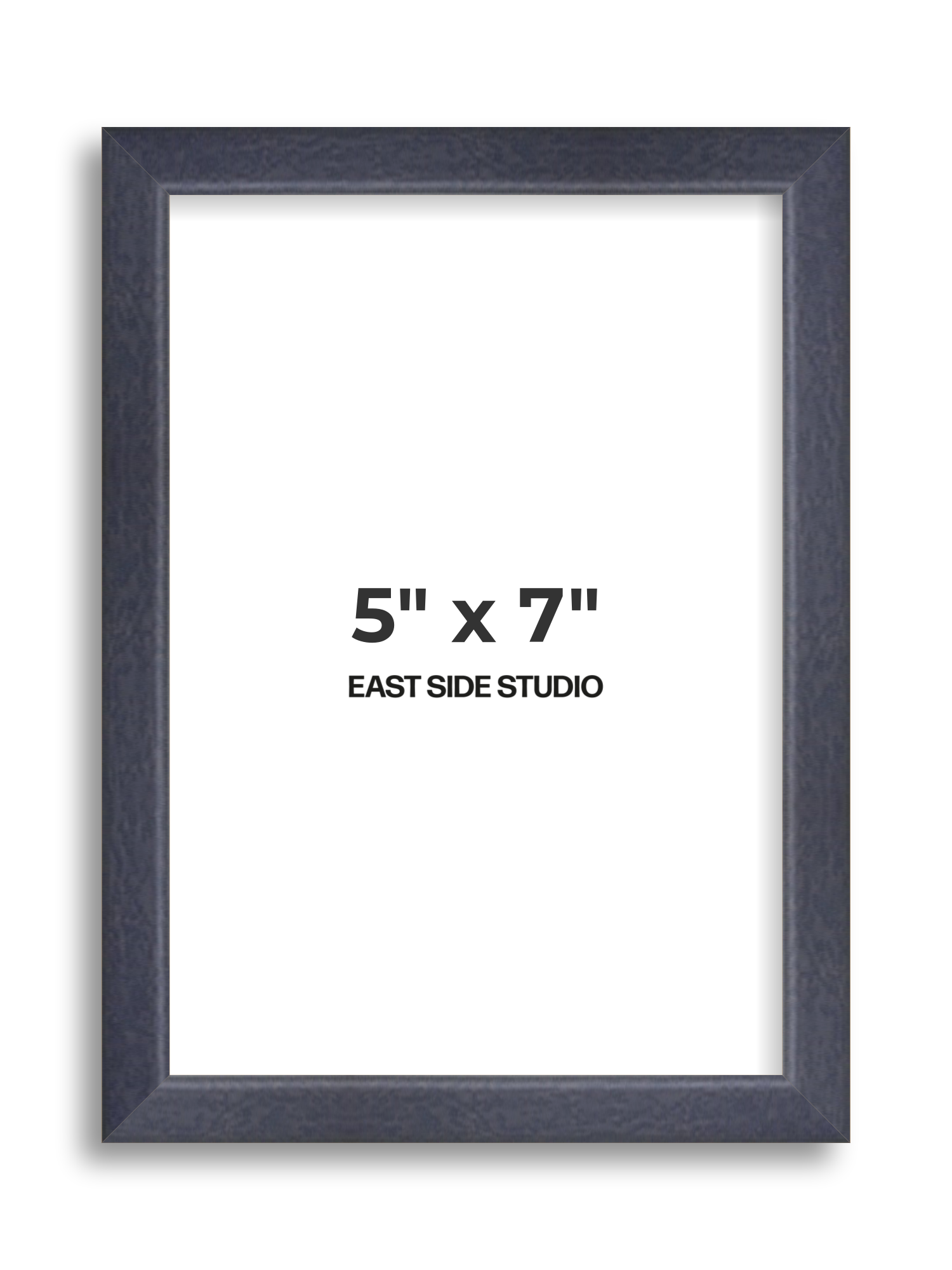Purple Stain 5" x 7" picture frame