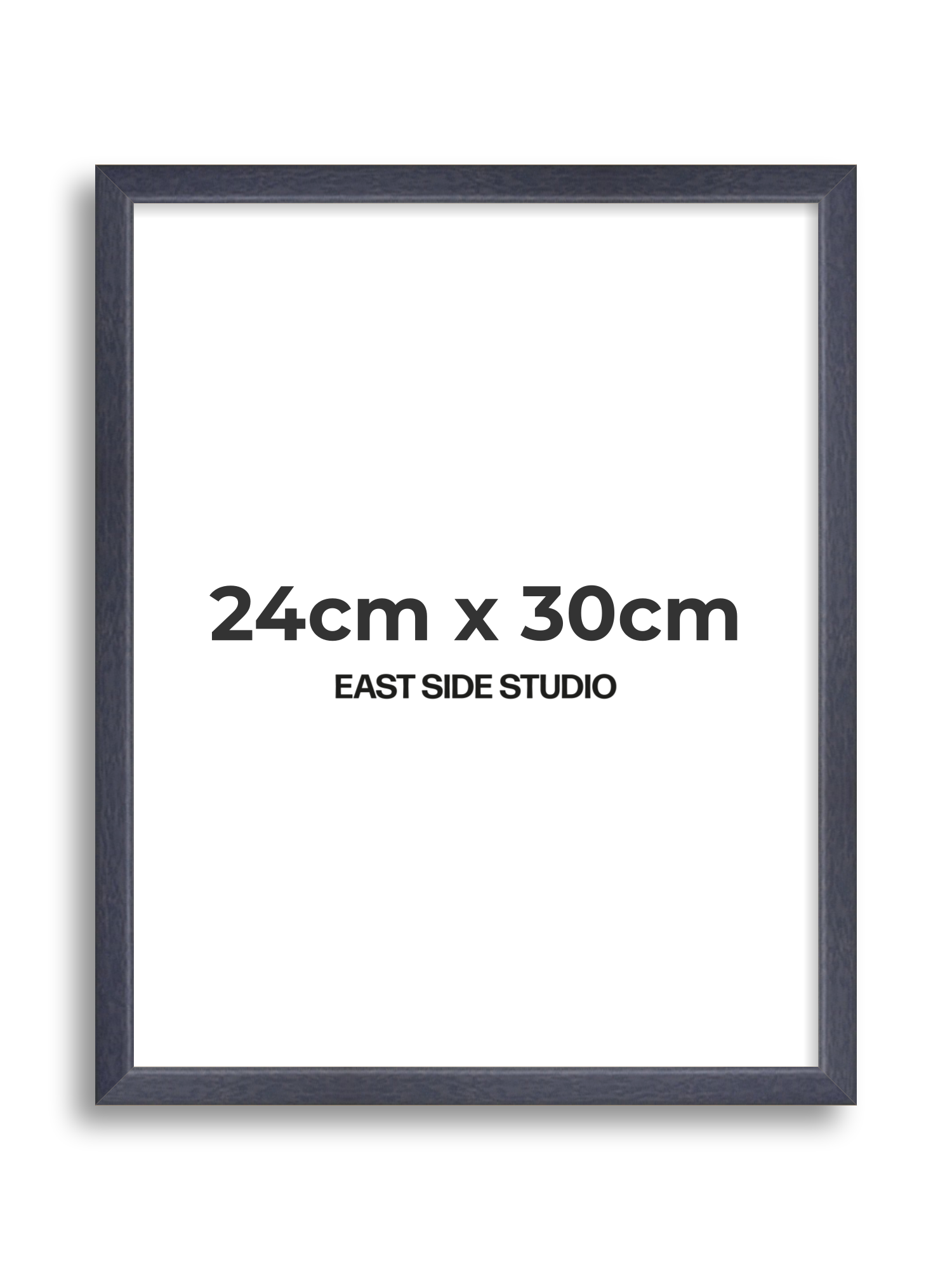 Purple Stain 24cm x 30cm picture frame