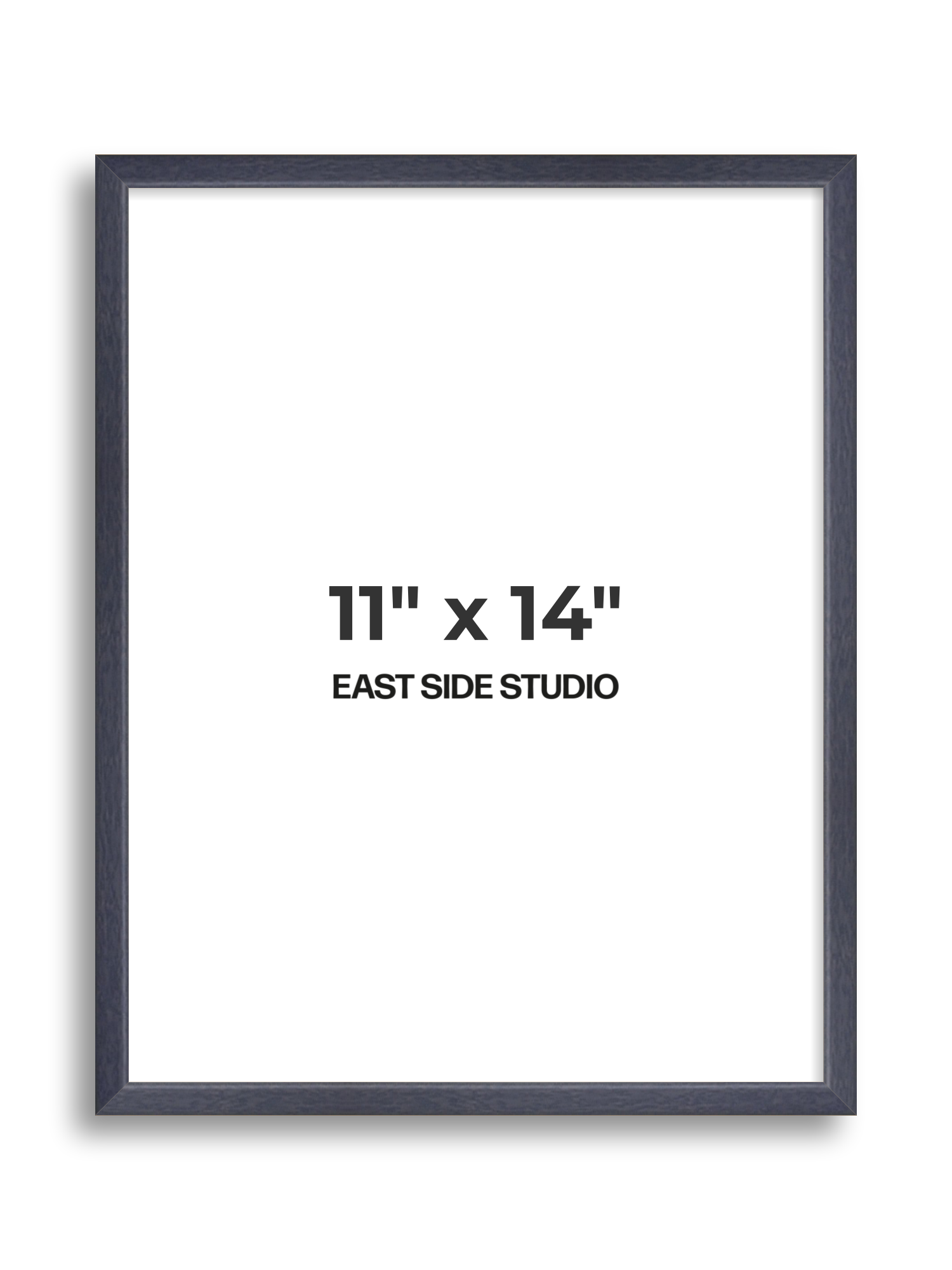 Purple Stain 11" x 14" picture frame