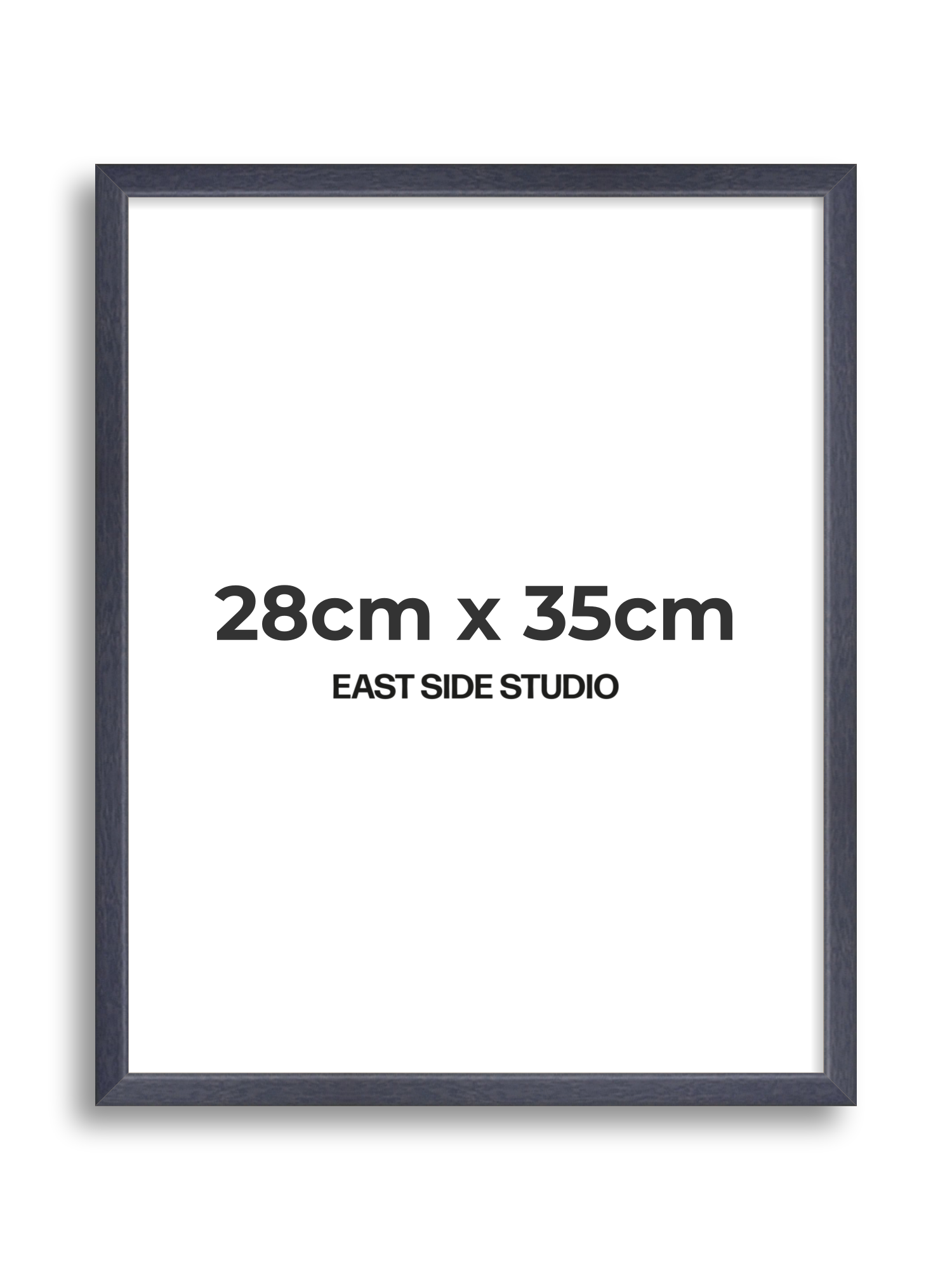 Purple Stain 28cm x 35cm picture frame