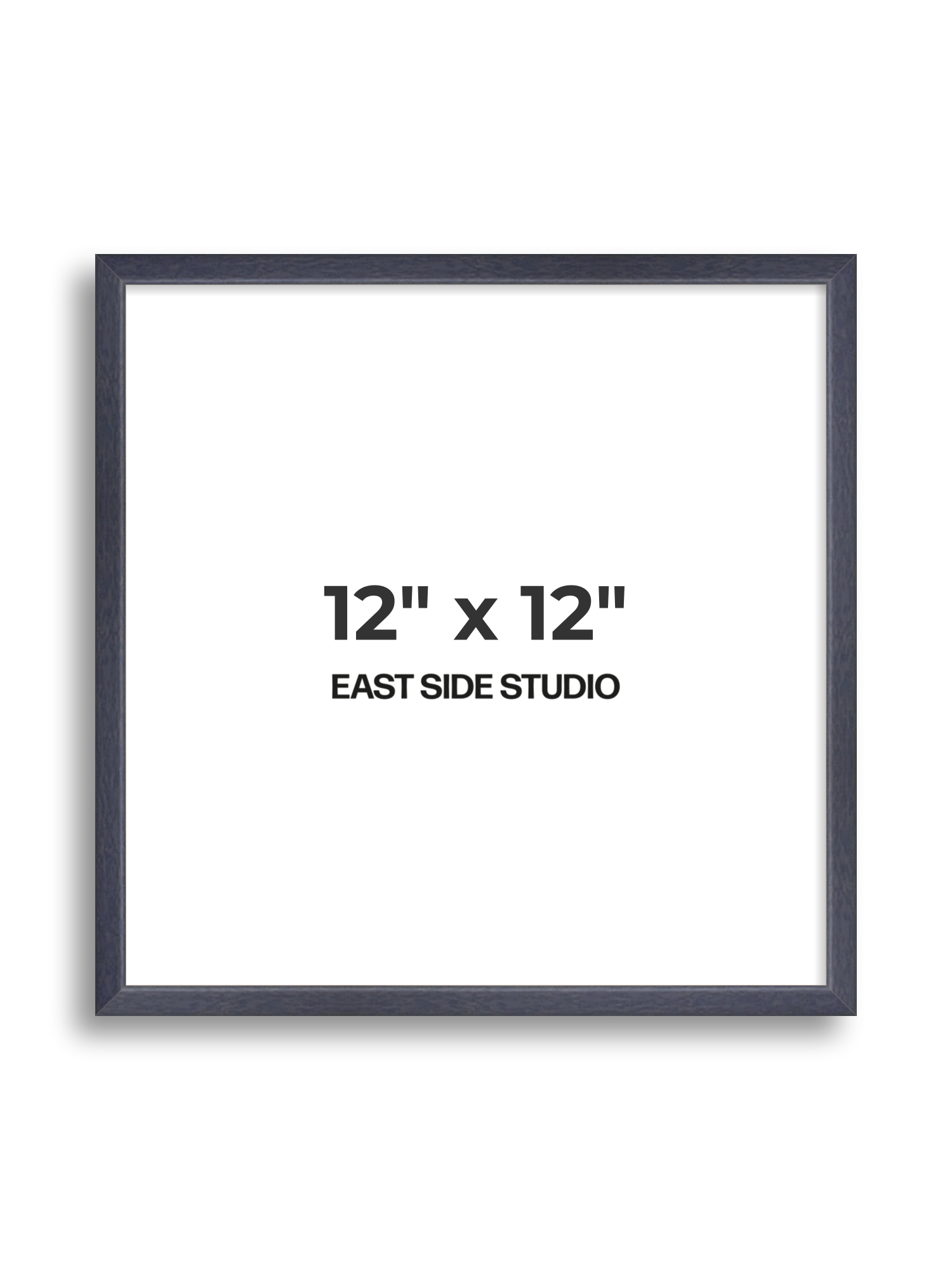 Purple Stain 12" x 12" picture frame