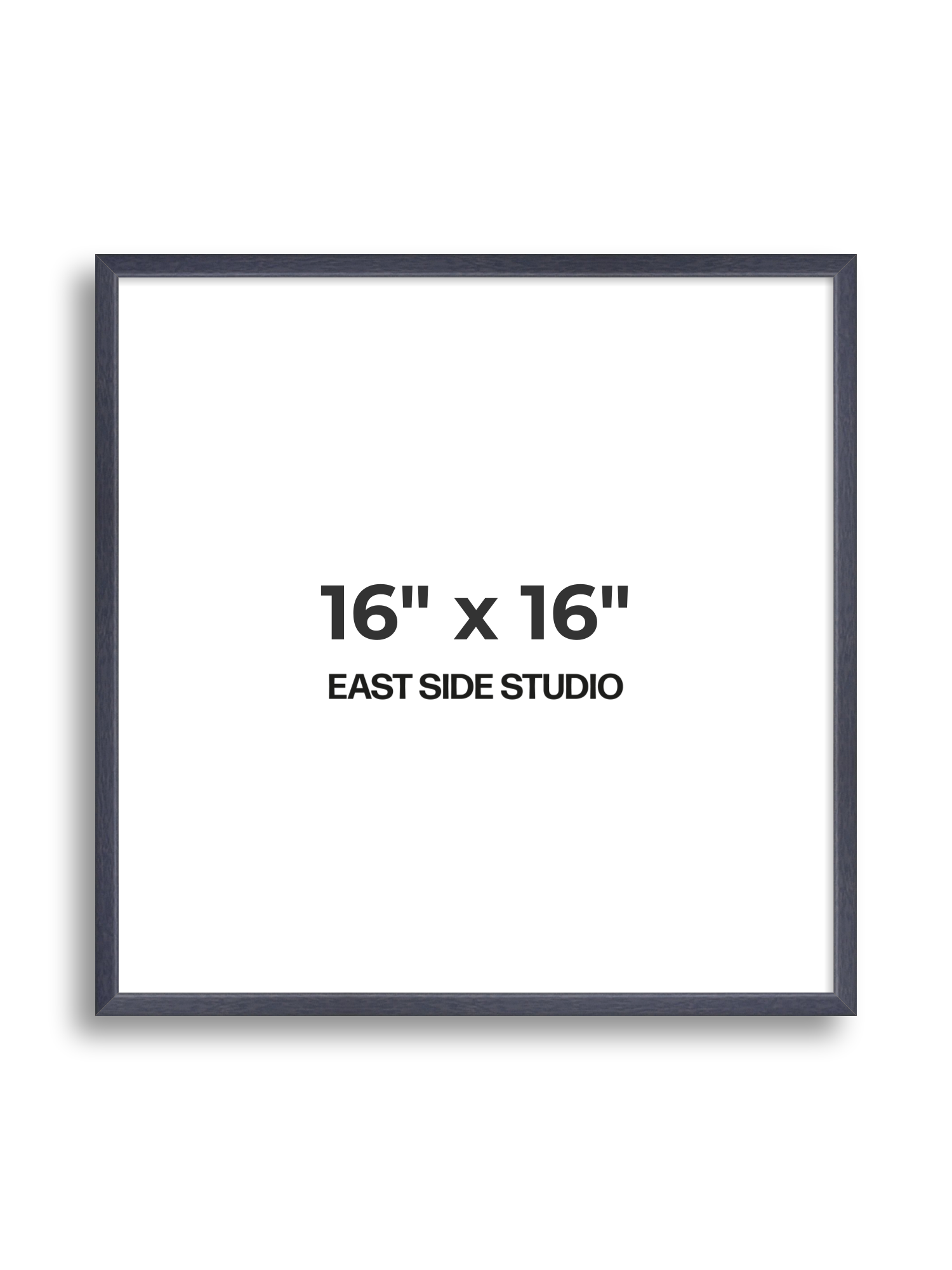 Purple Stain 16" x 16" picture frame