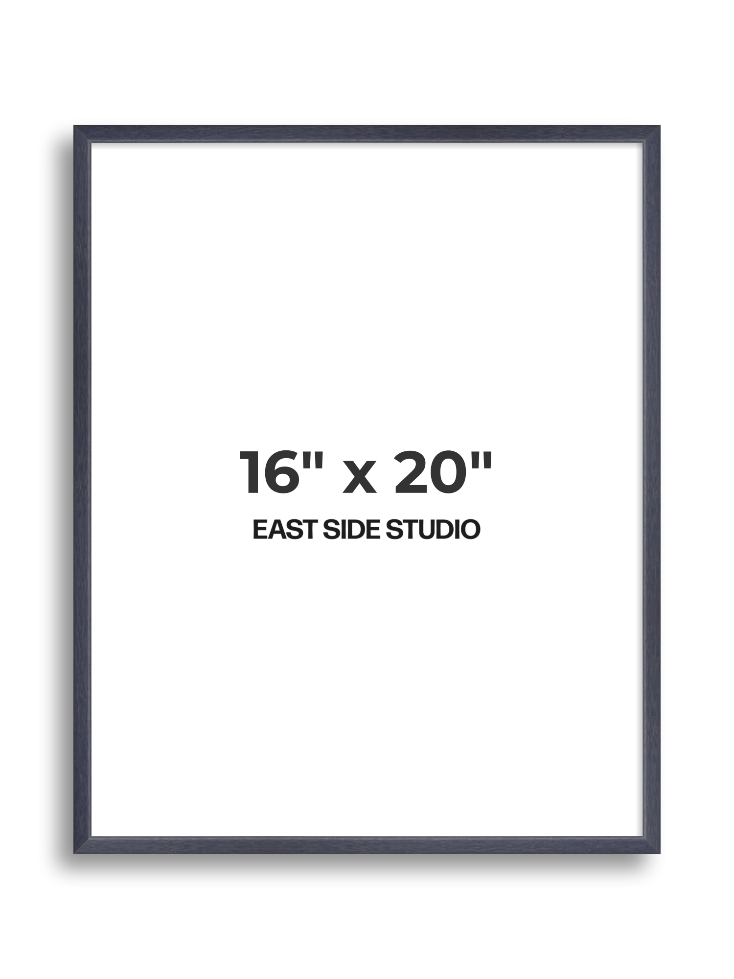 Purple Stain 16" x 20" picture frame
