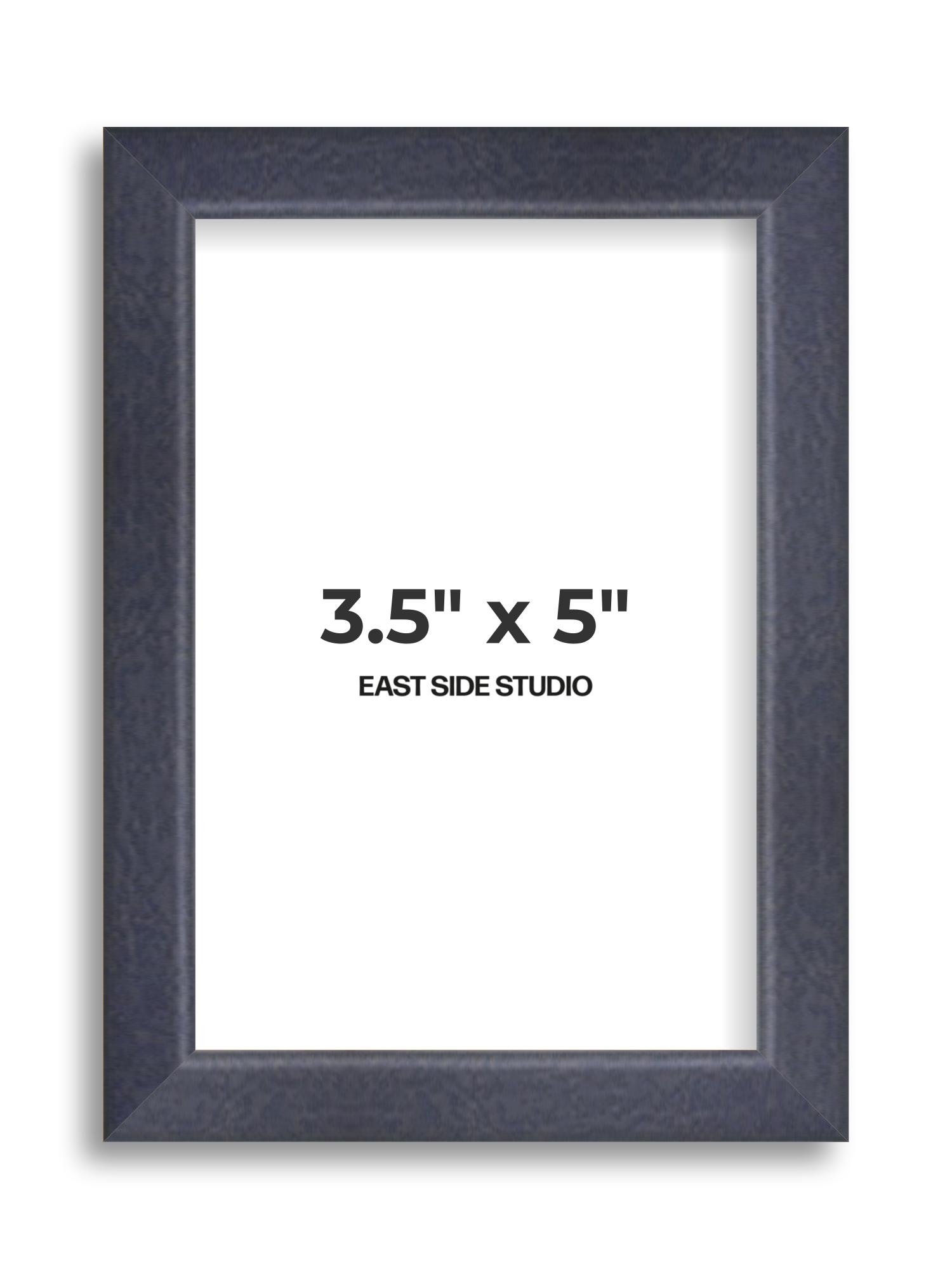 Purple Stain 3.5" x 5" picture frame