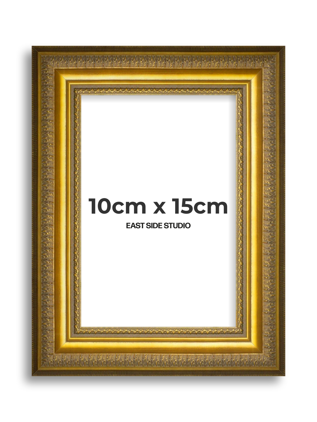 Cavetto Gold 10cm x 15cm picture frame