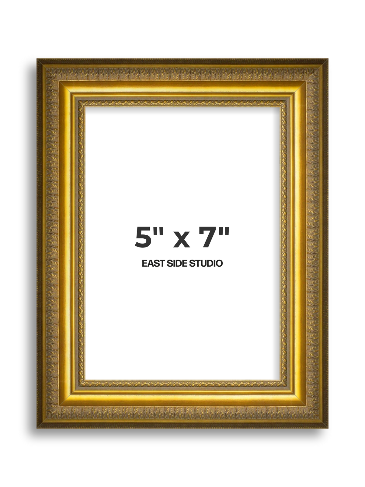 Cavetto Gold 5" x 7" picture frame
