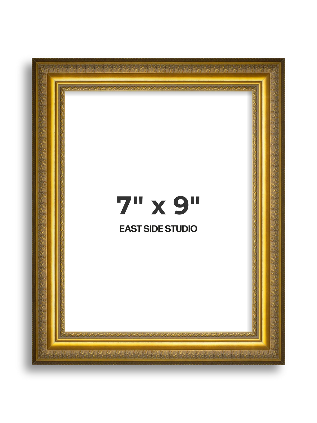 Cavetto Gold 7" x 9" picture frame