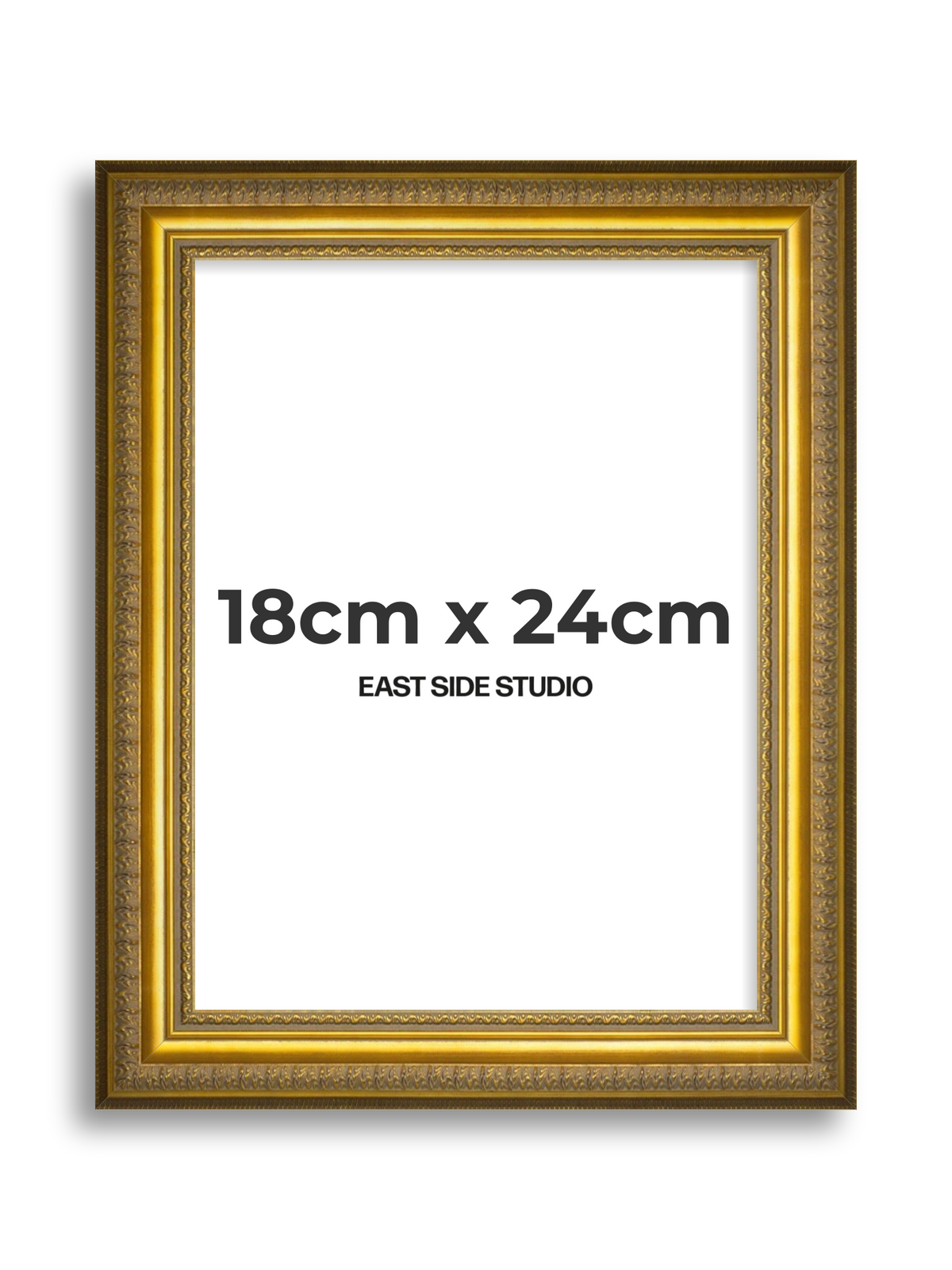 Cavetto Gold 18cm x 24cm picture frame