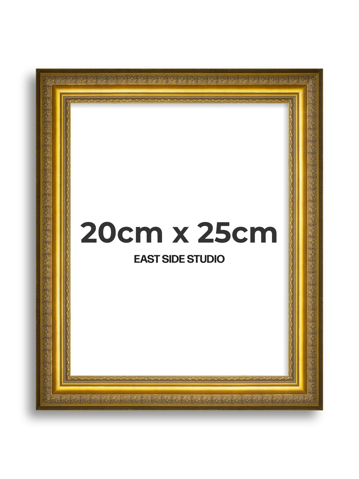 Cavetto Gold 20cm x 25cm picture frame