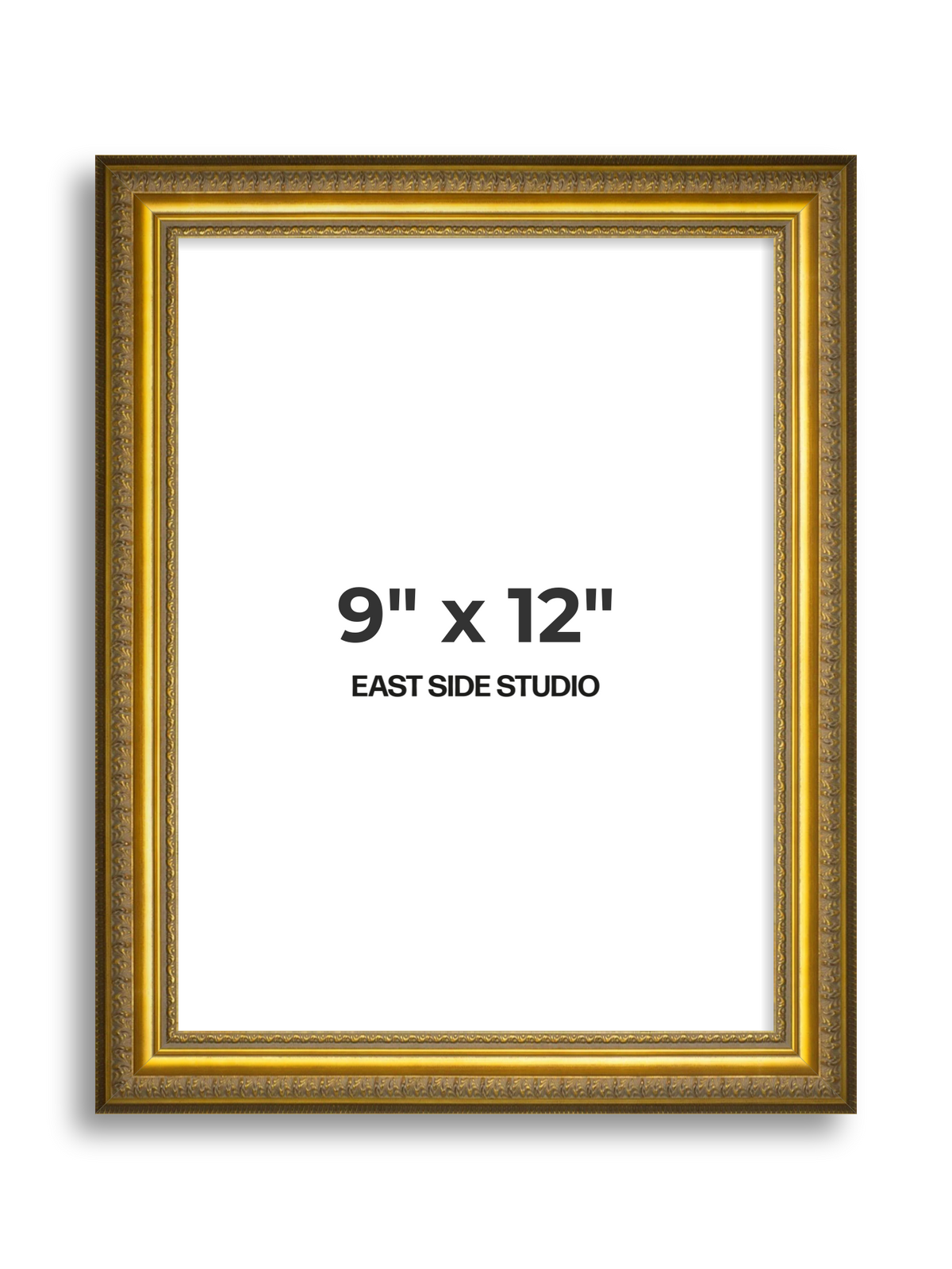 Cavetto Gold 9" x 12" picture frame