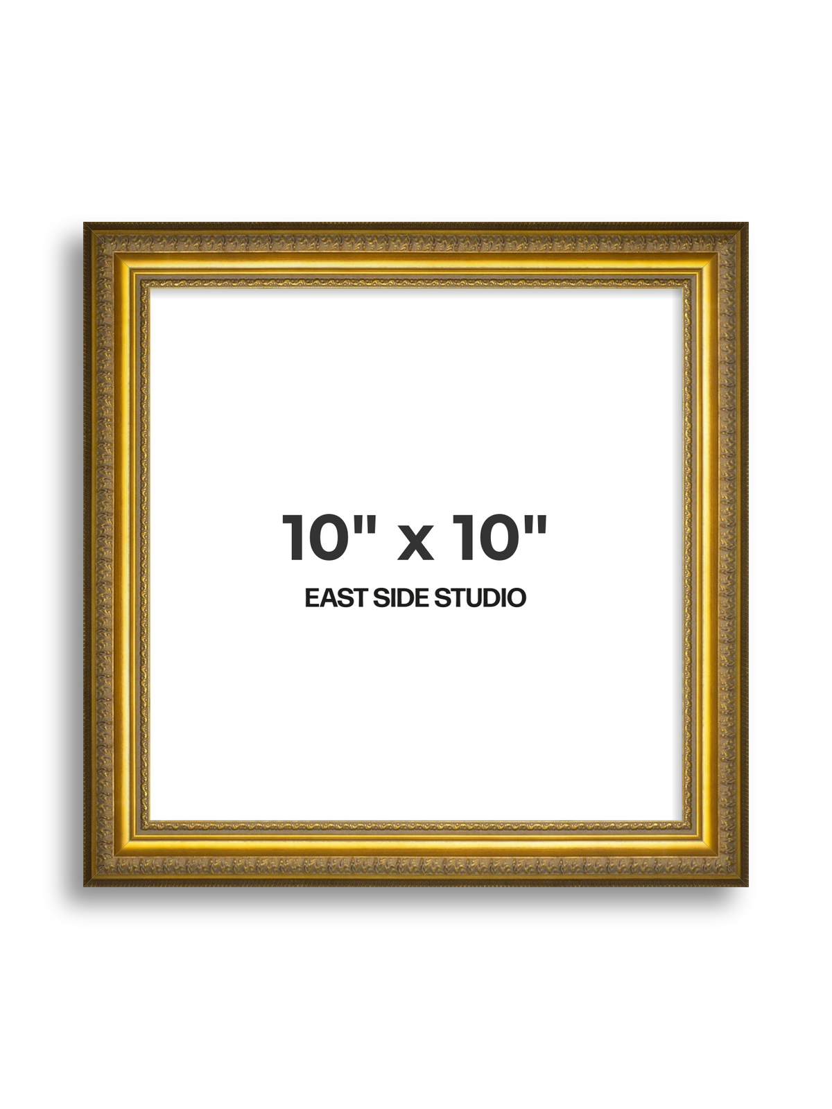 Cavetto Gold 10" x 10" picture frame