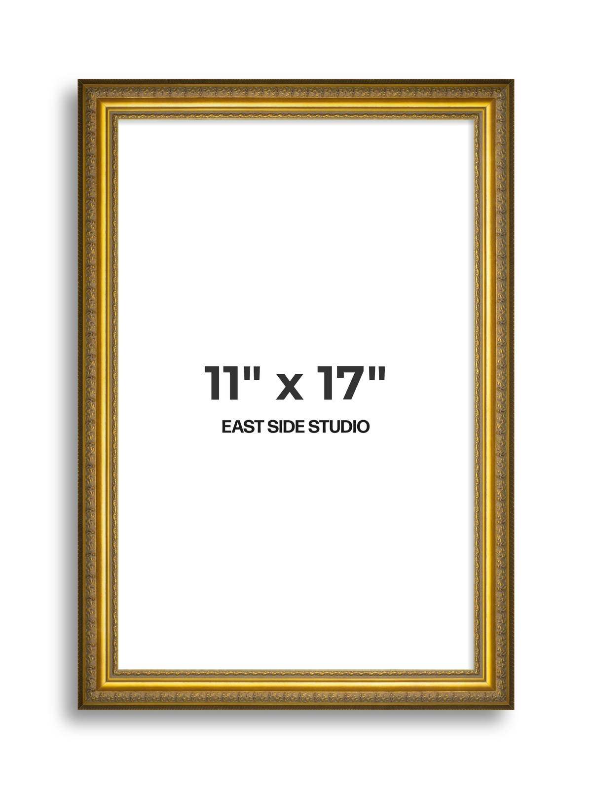 Cavetto Gold 11" x 17" picture frame
